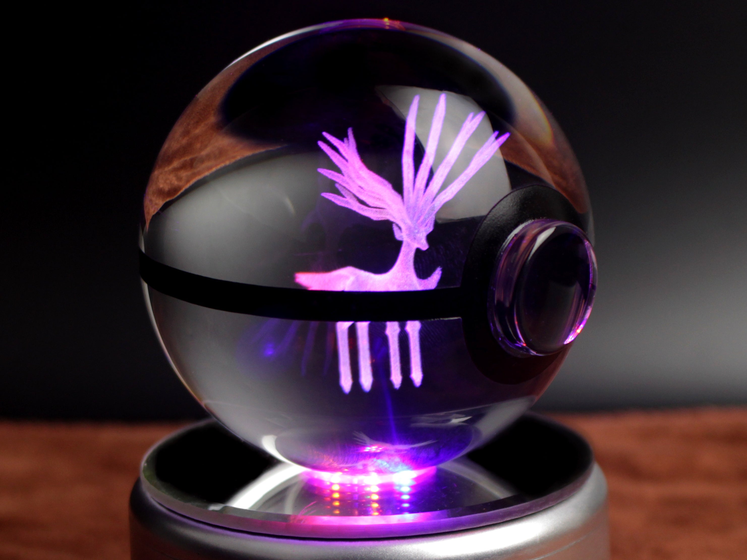 Xerneas Large Crystal Pokeball