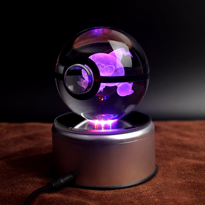 Hattrem Large Crystal Pokeball