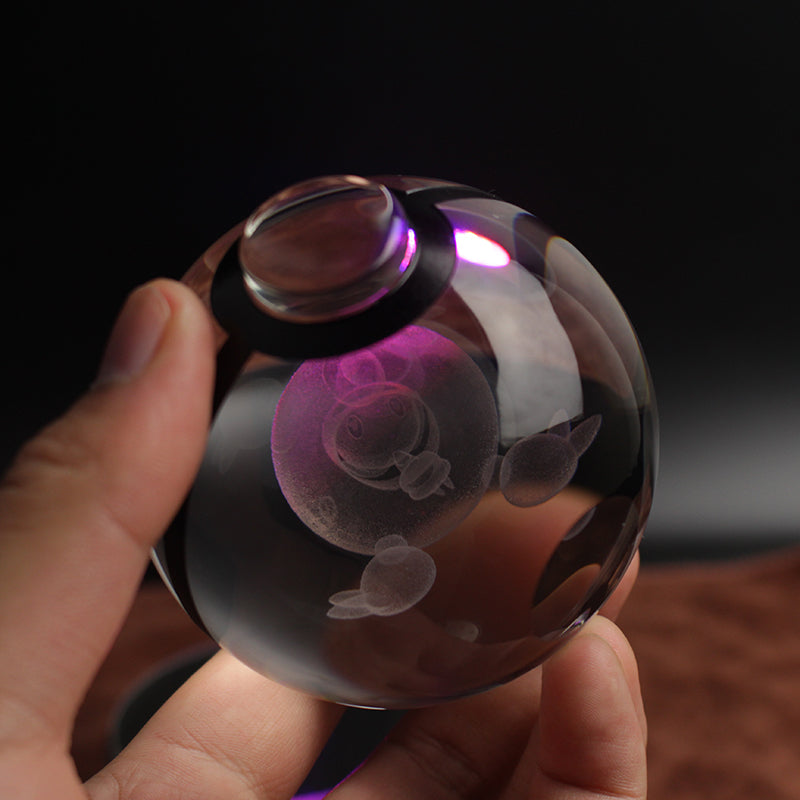 Hattrem Large Crystal Pokeball