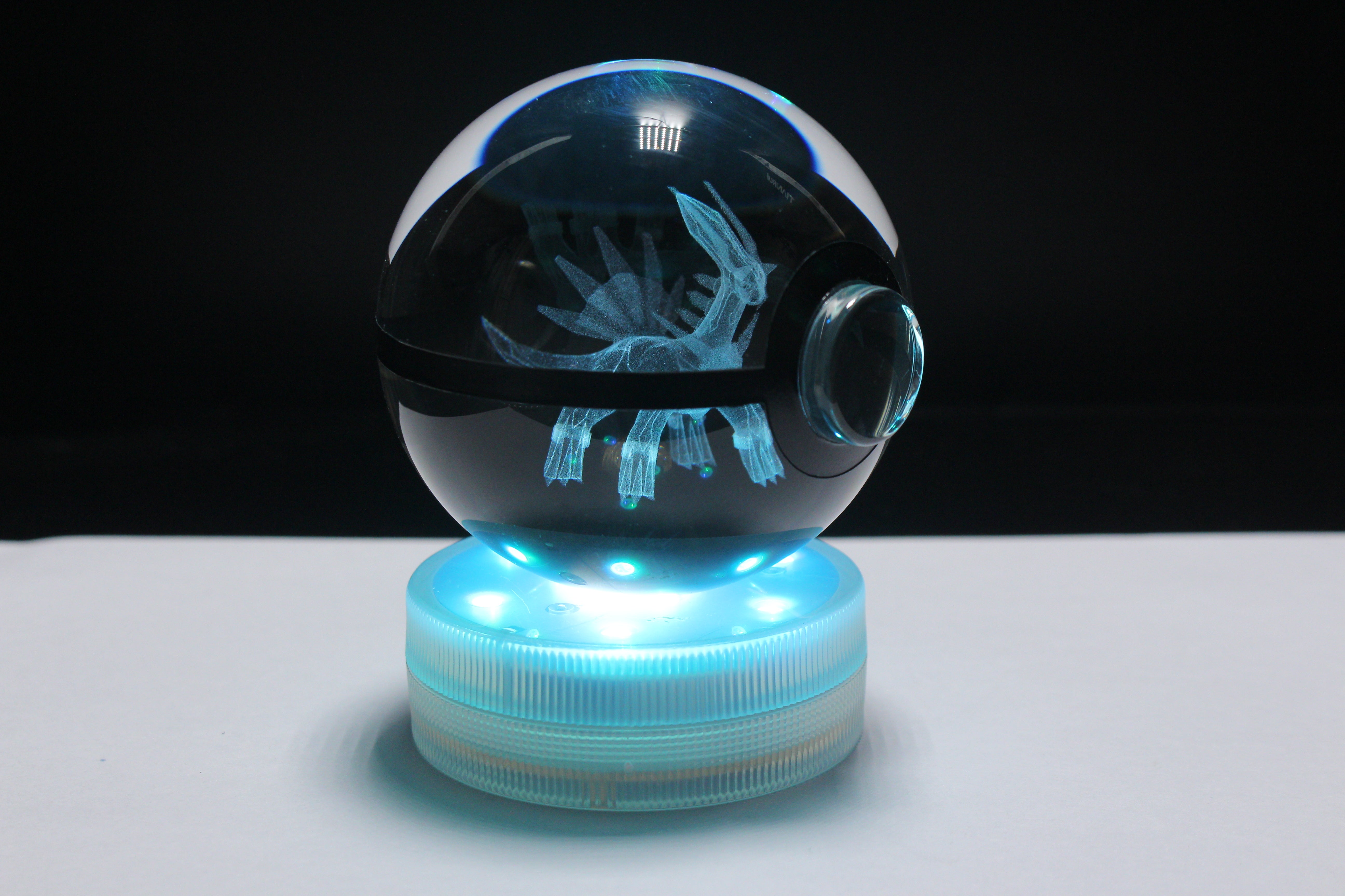 Dialga Large Crystal Pokeball