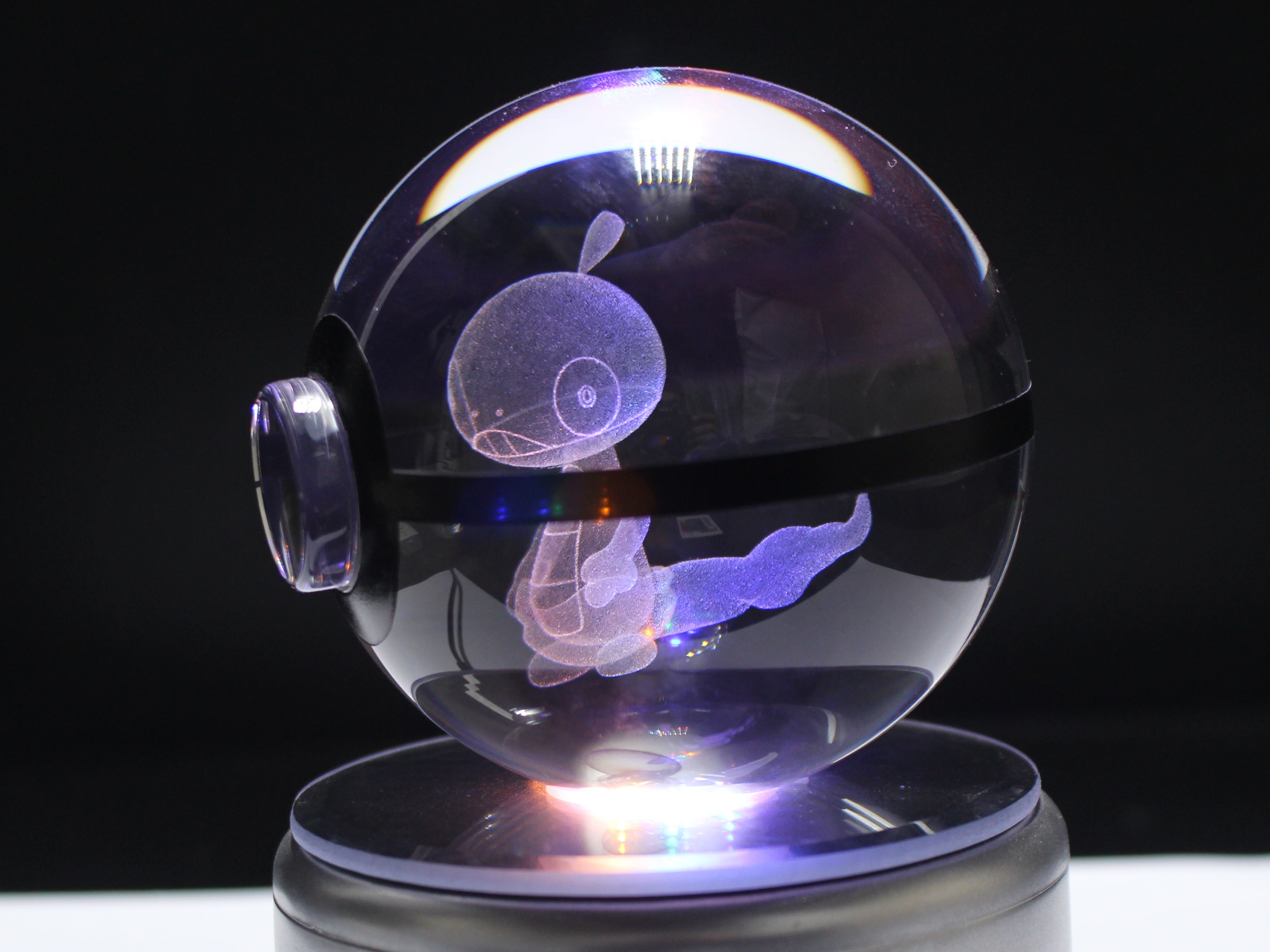 Scraggy Large Crystal Pokeball