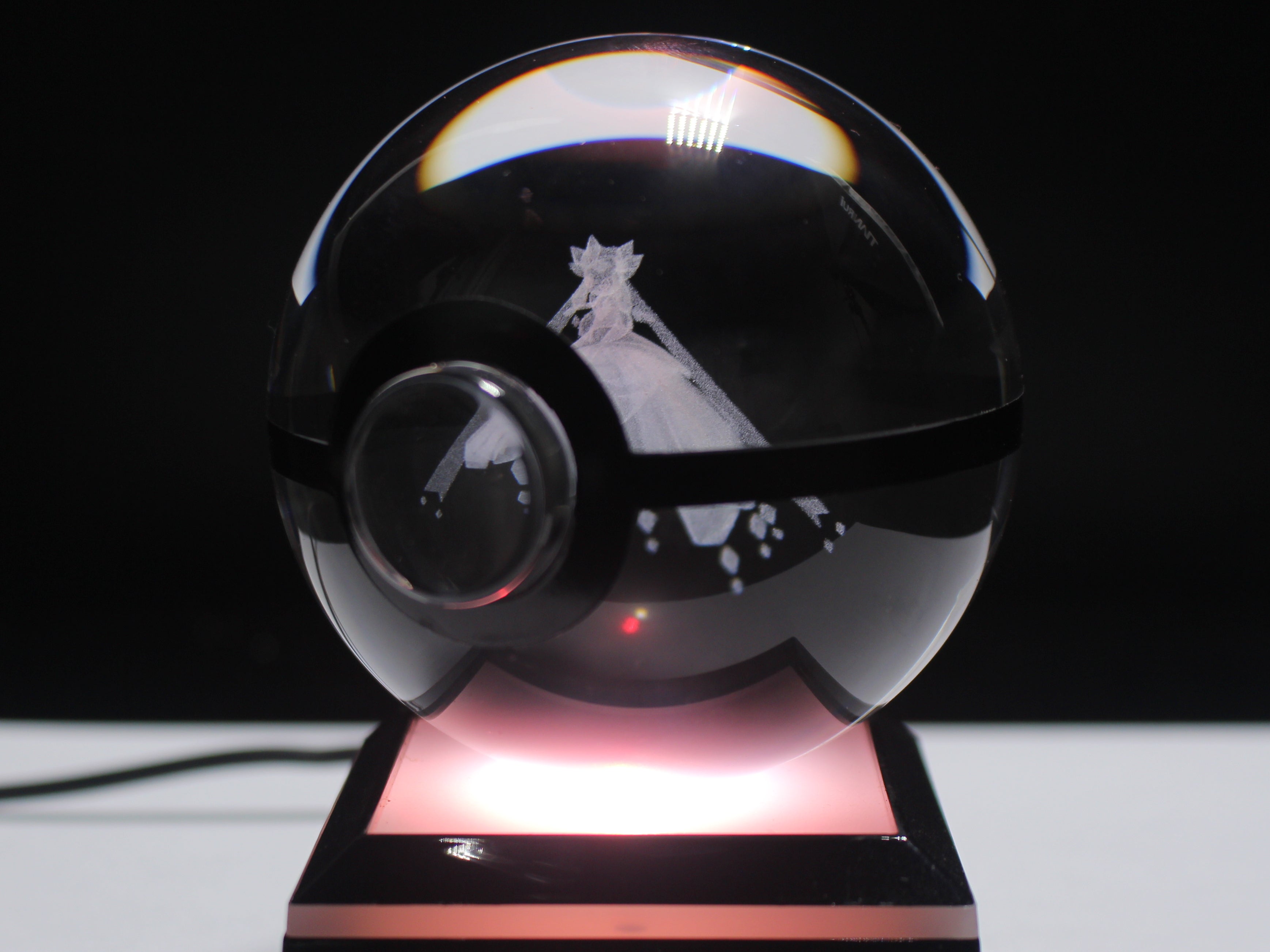 Mega Diance Large Crystal Pokeball