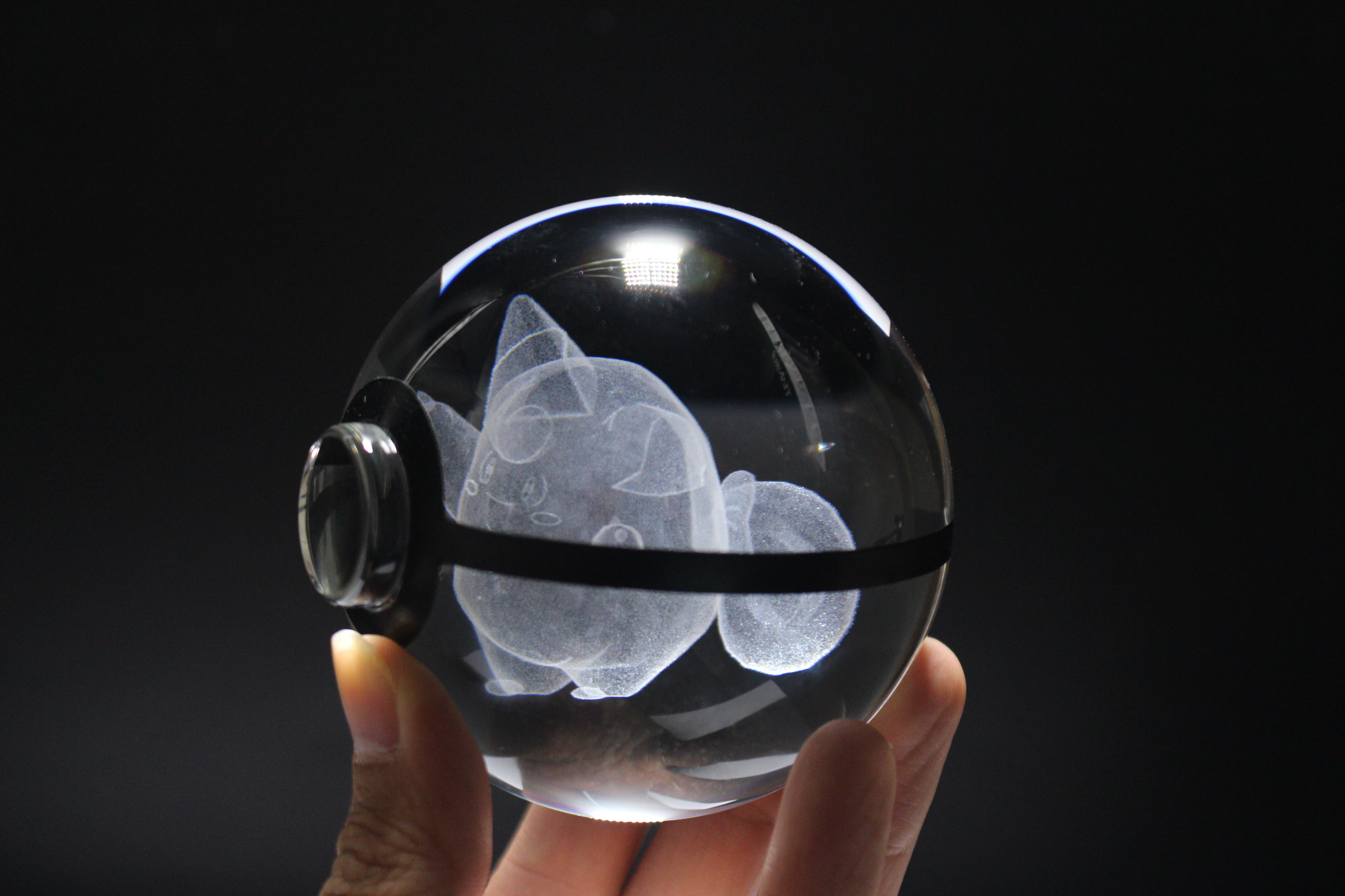 Clefairy Large Crystal Pokeball