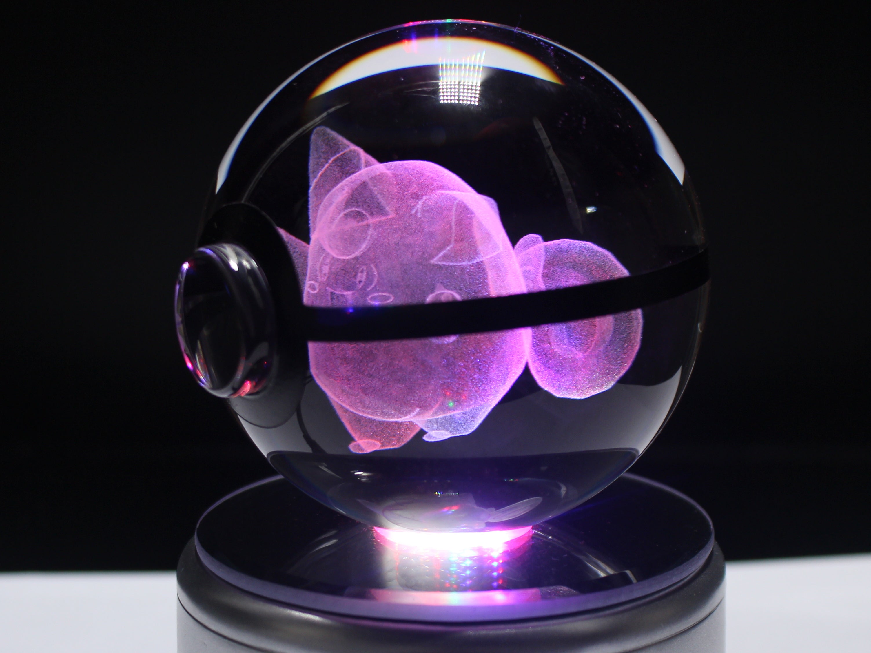 Clefairy Large Crystal Pokeball