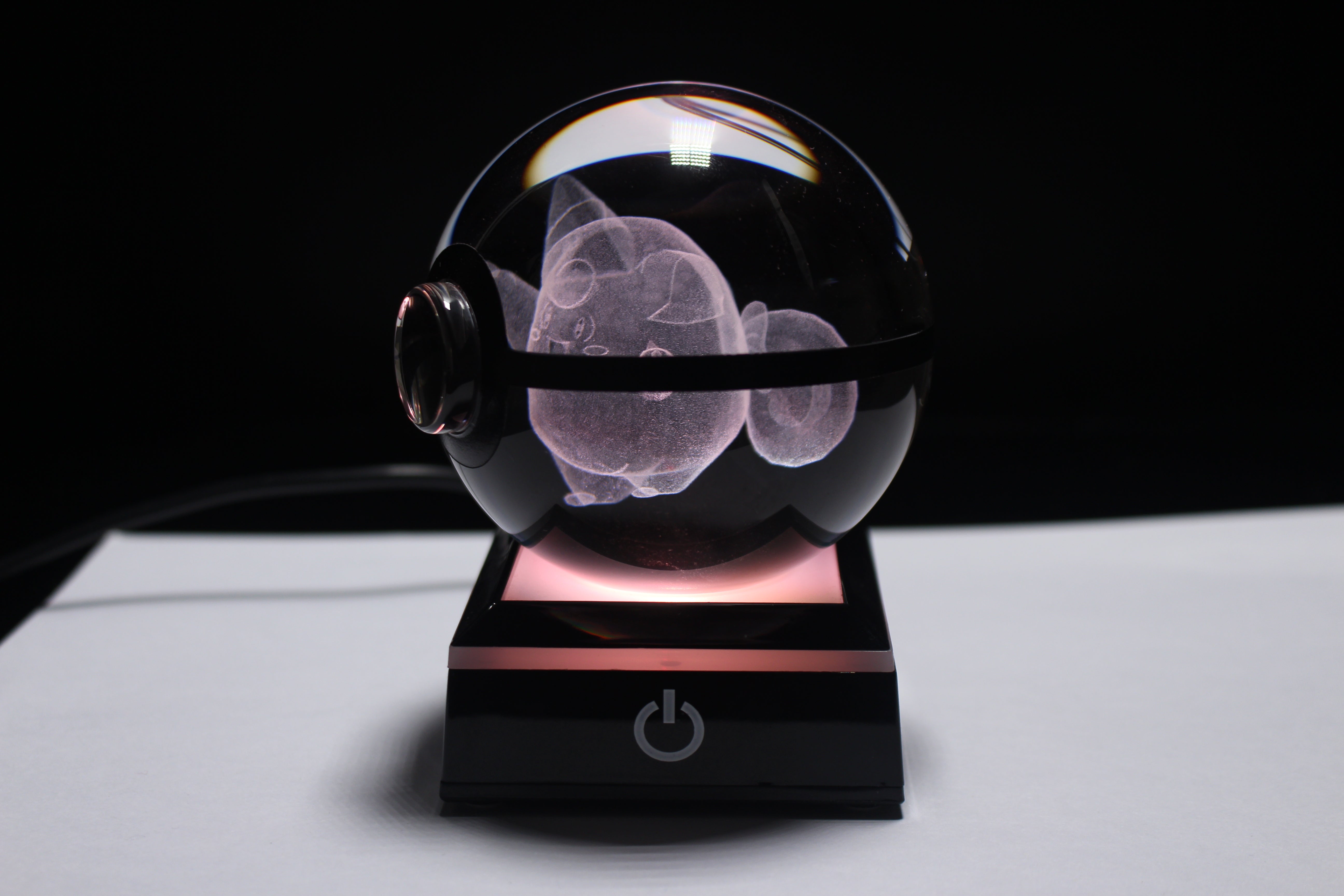 Clefairy Large Crystal Pokeball