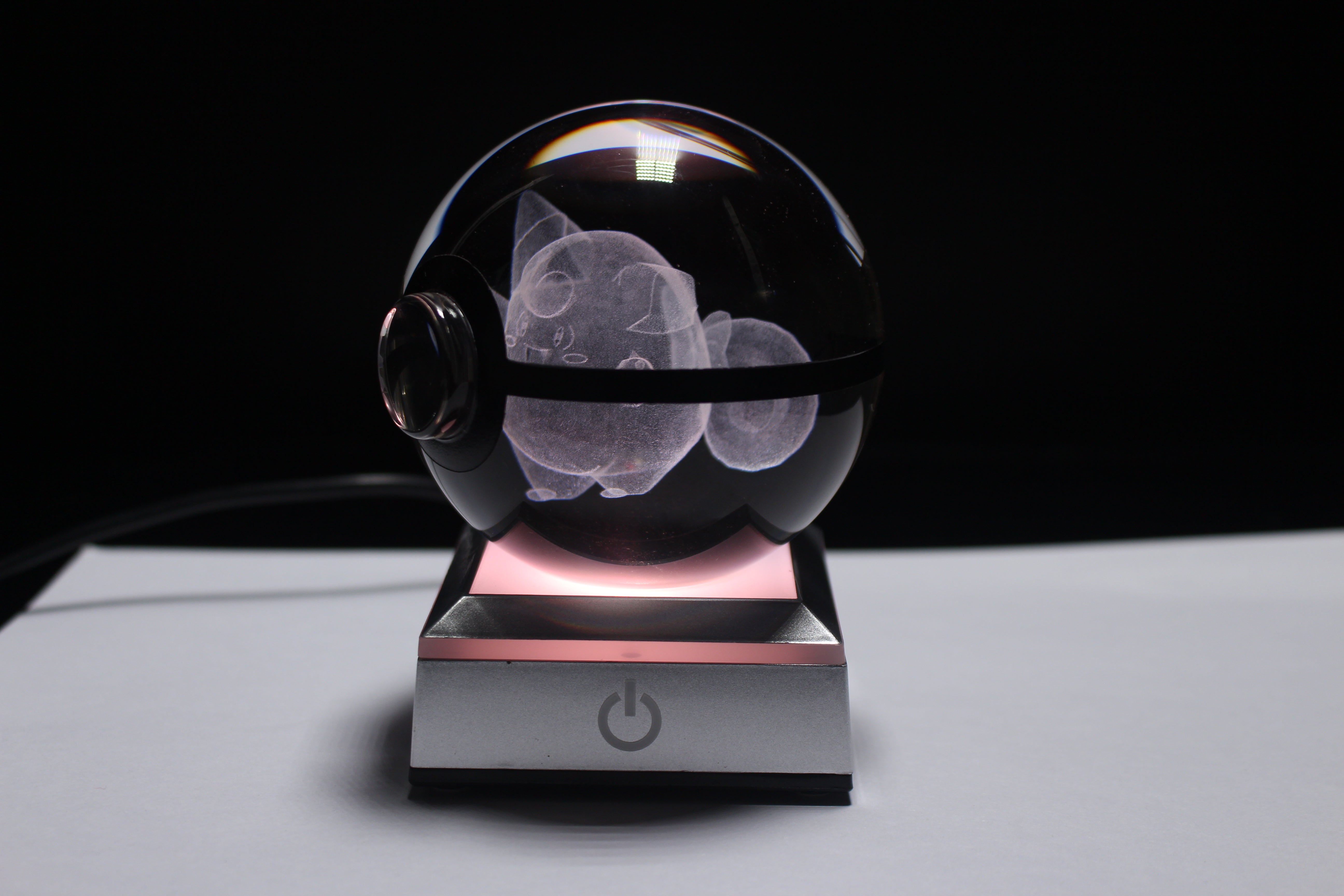 Clefairy Large Crystal Pokeball