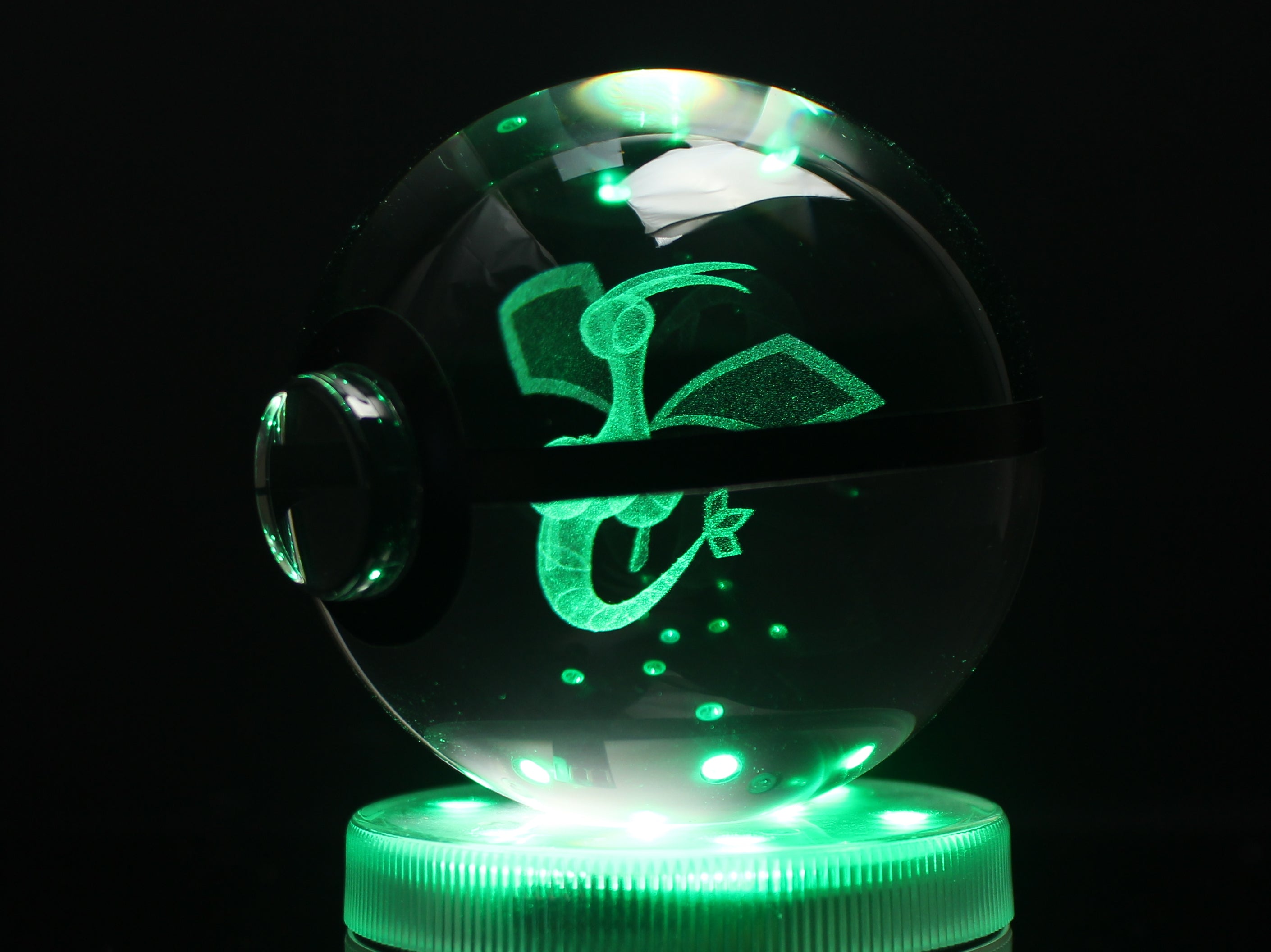 Flygon Large Crystal Pokeball