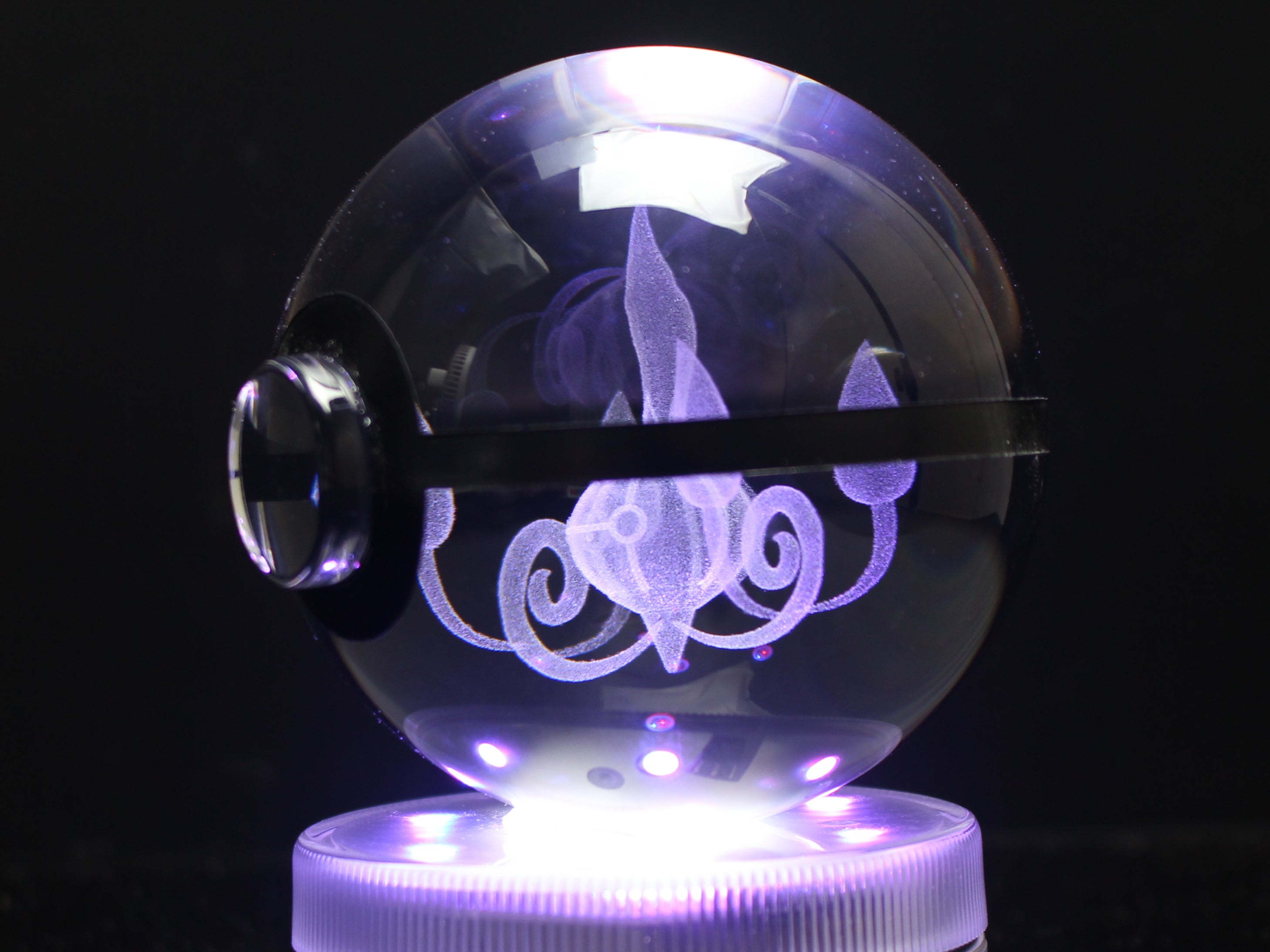 Chandelure Large Crystal Pokeball