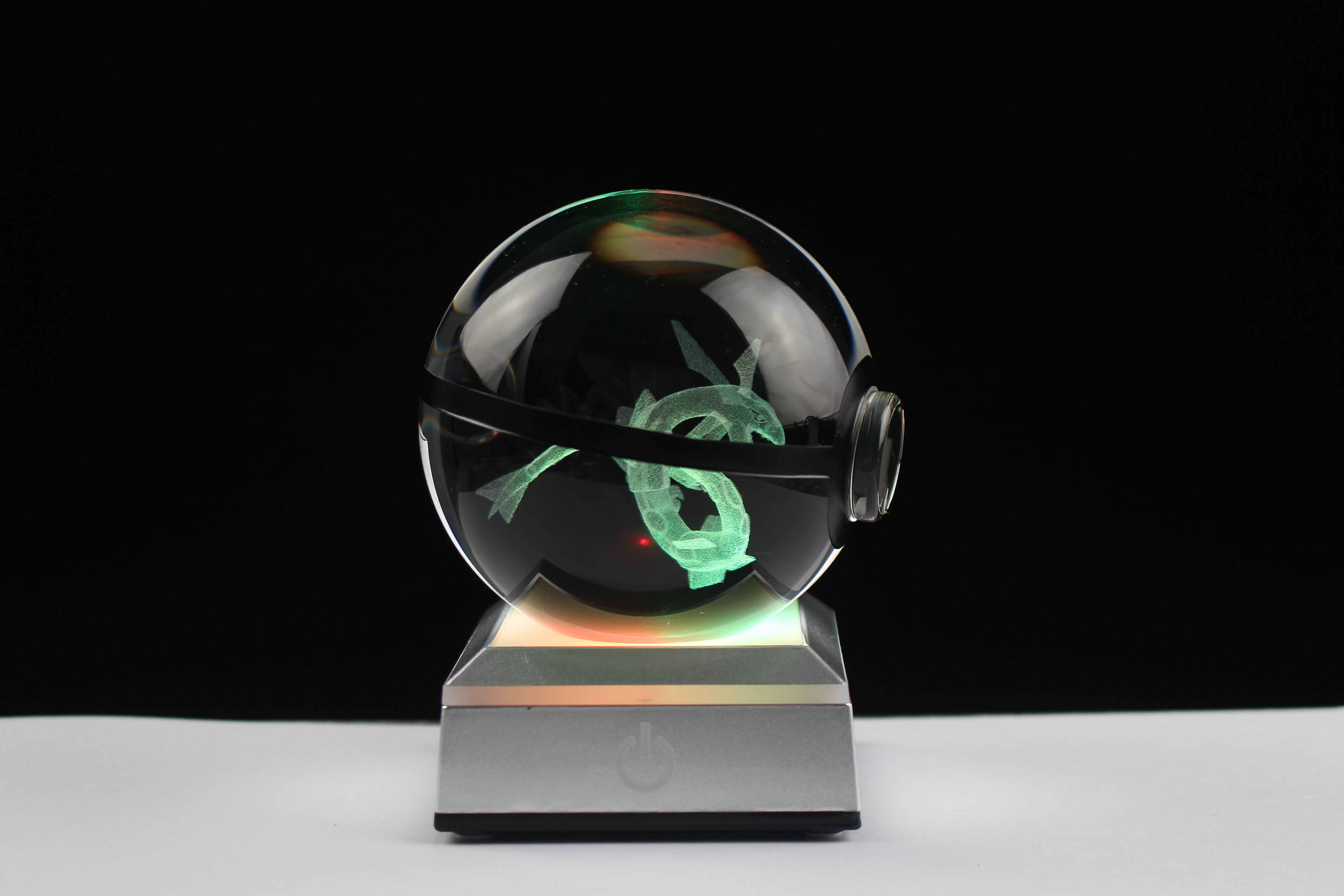 Rayquaza Large Crystal Pokeball