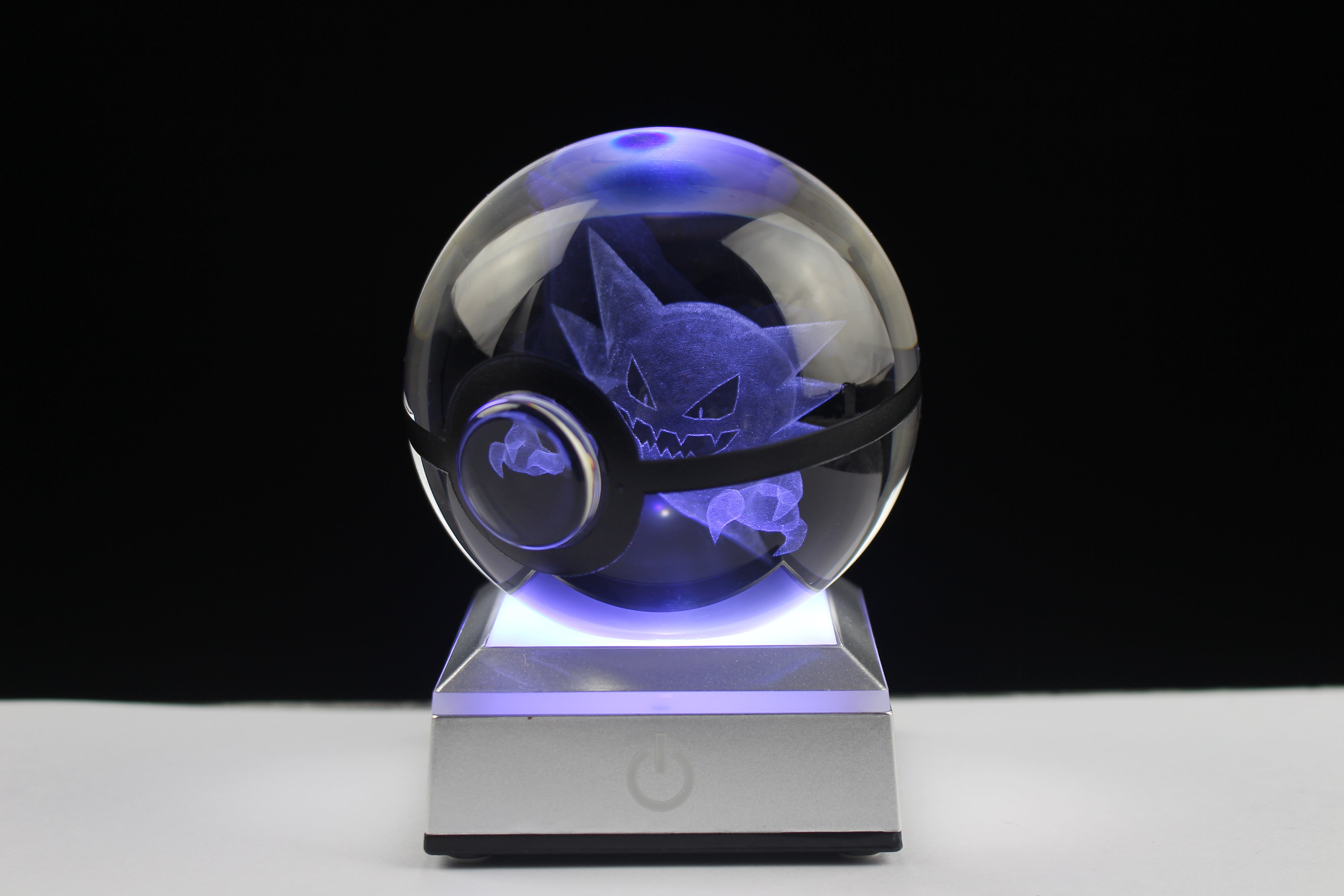 Haunter Large Crystal Pokeball