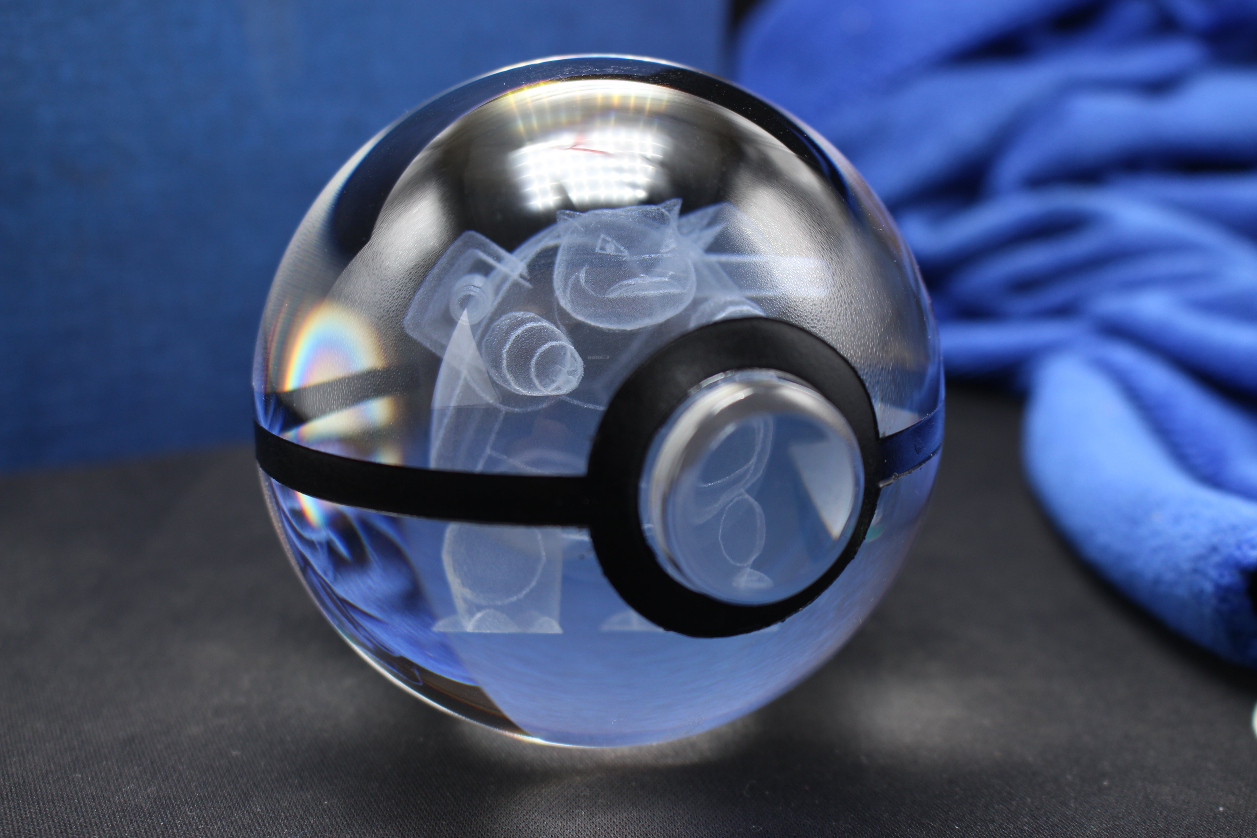 Blastoise Large Crystal Pokeball