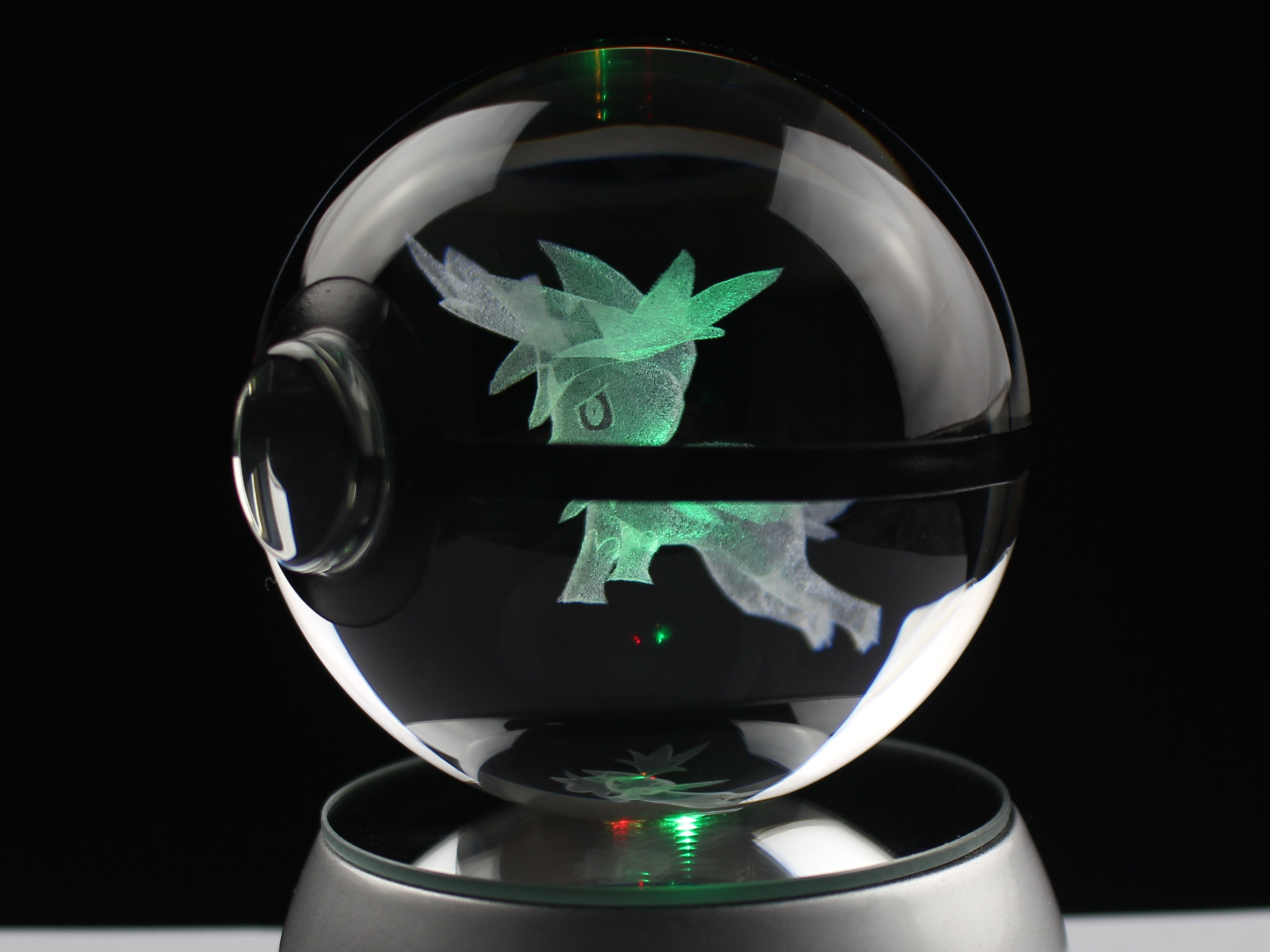 Shaymin Sky Forme Large Crystal Pokeball