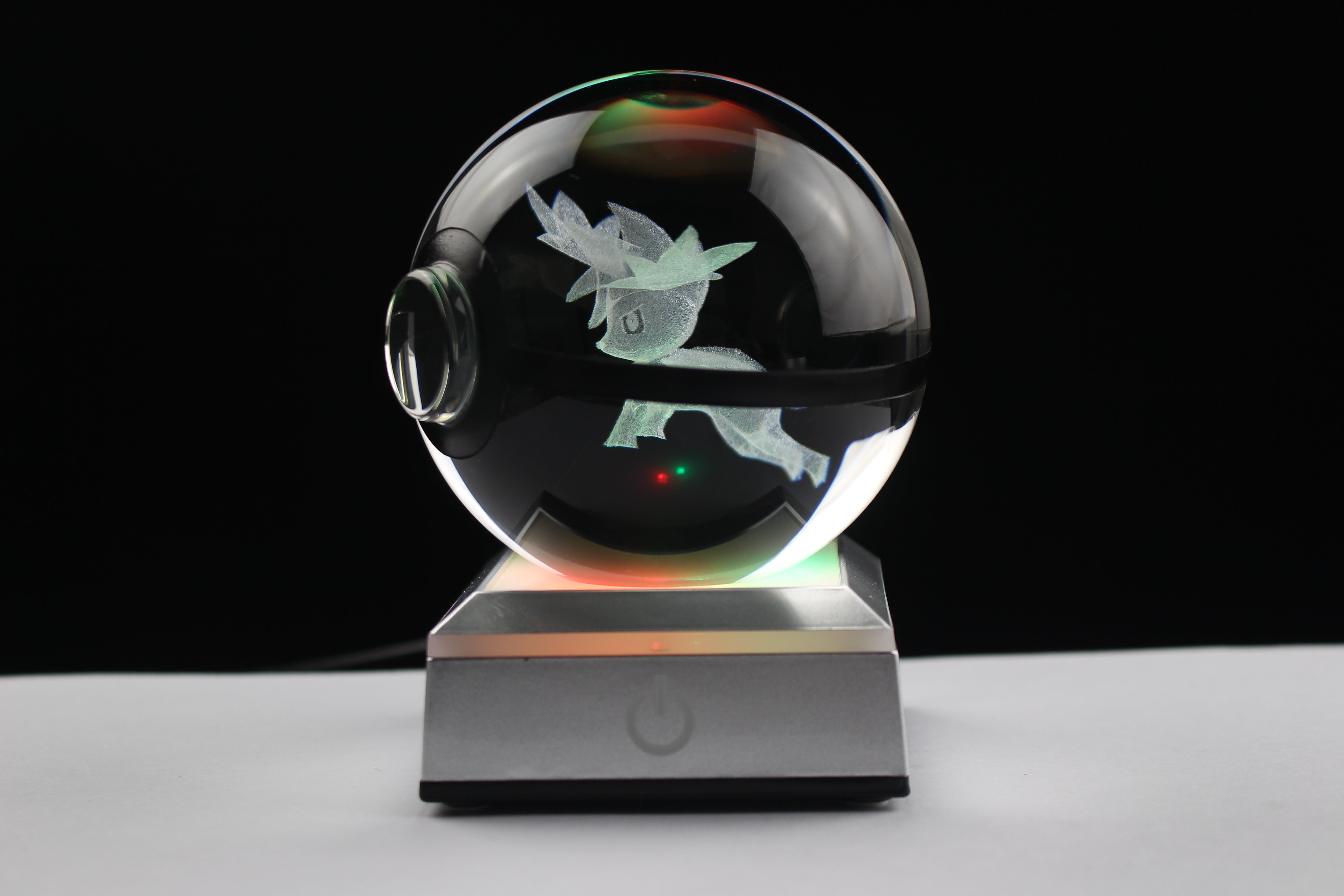 Shaymin Sky Forme Large Crystal Pokeball