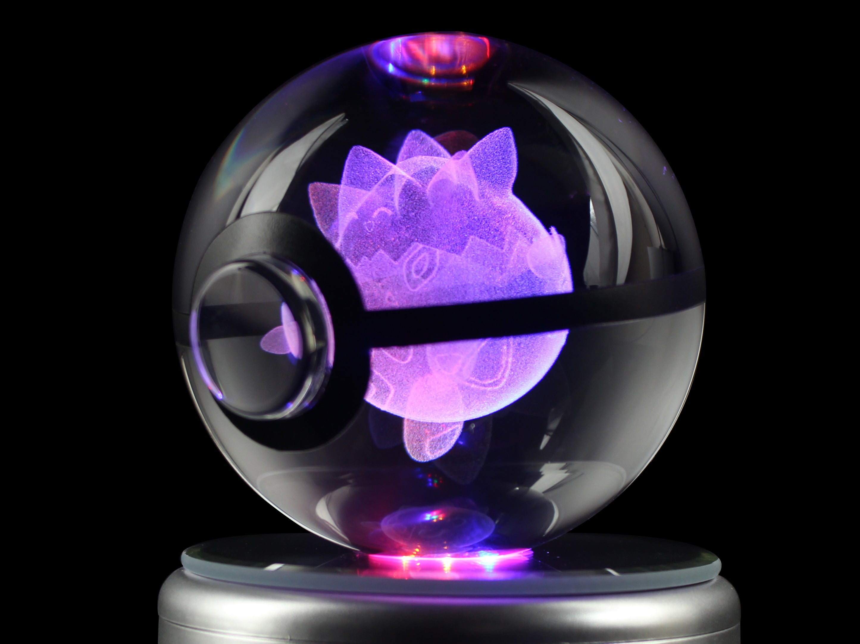 Togepi Large Crystal Pokeball