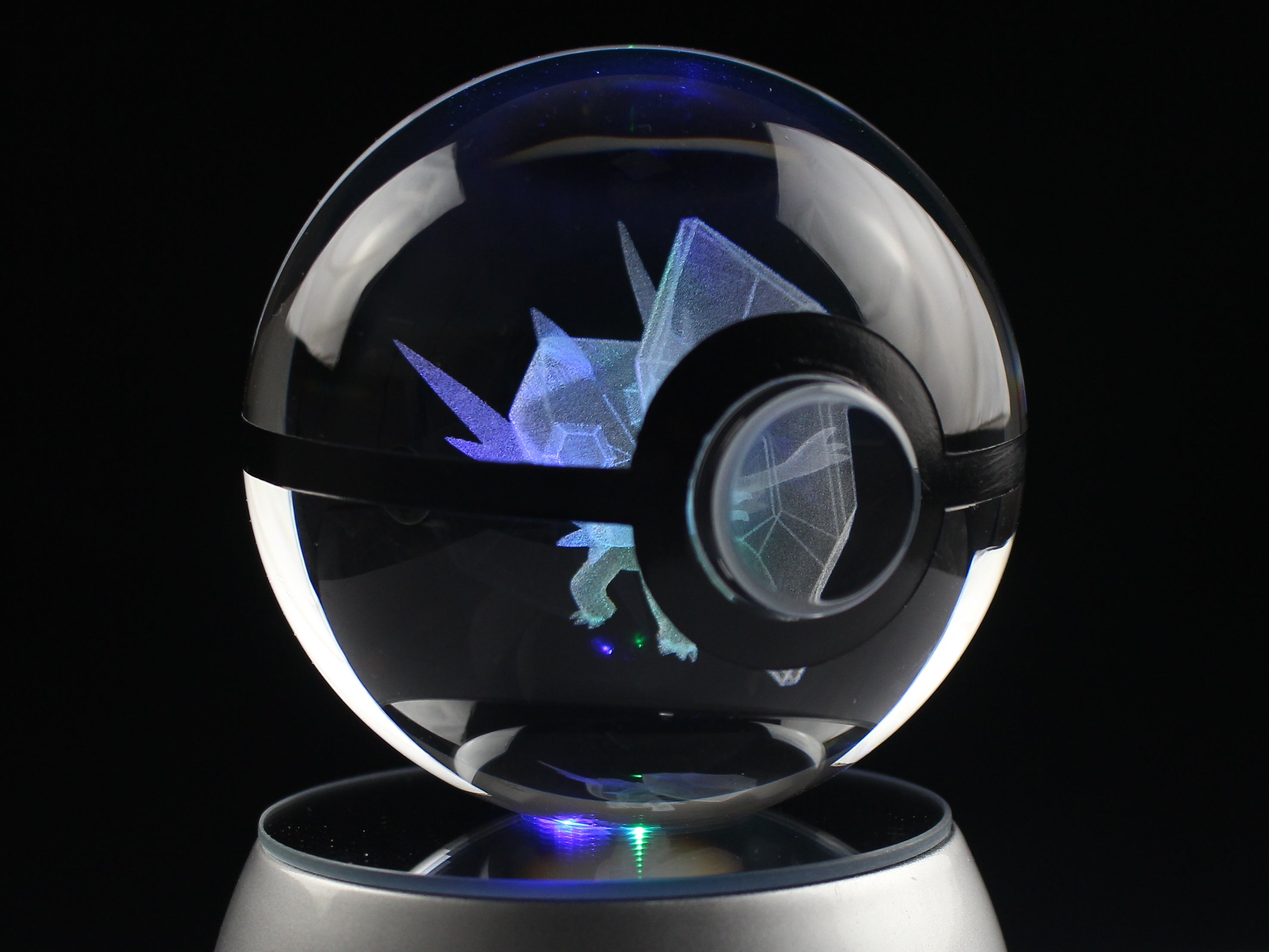 Mega Sableye Large Crystal Pokeball