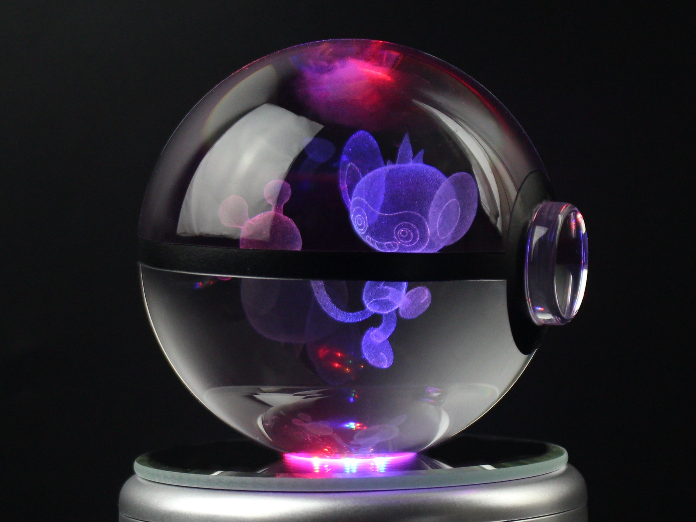 Aipom Large Crystal Pokeball