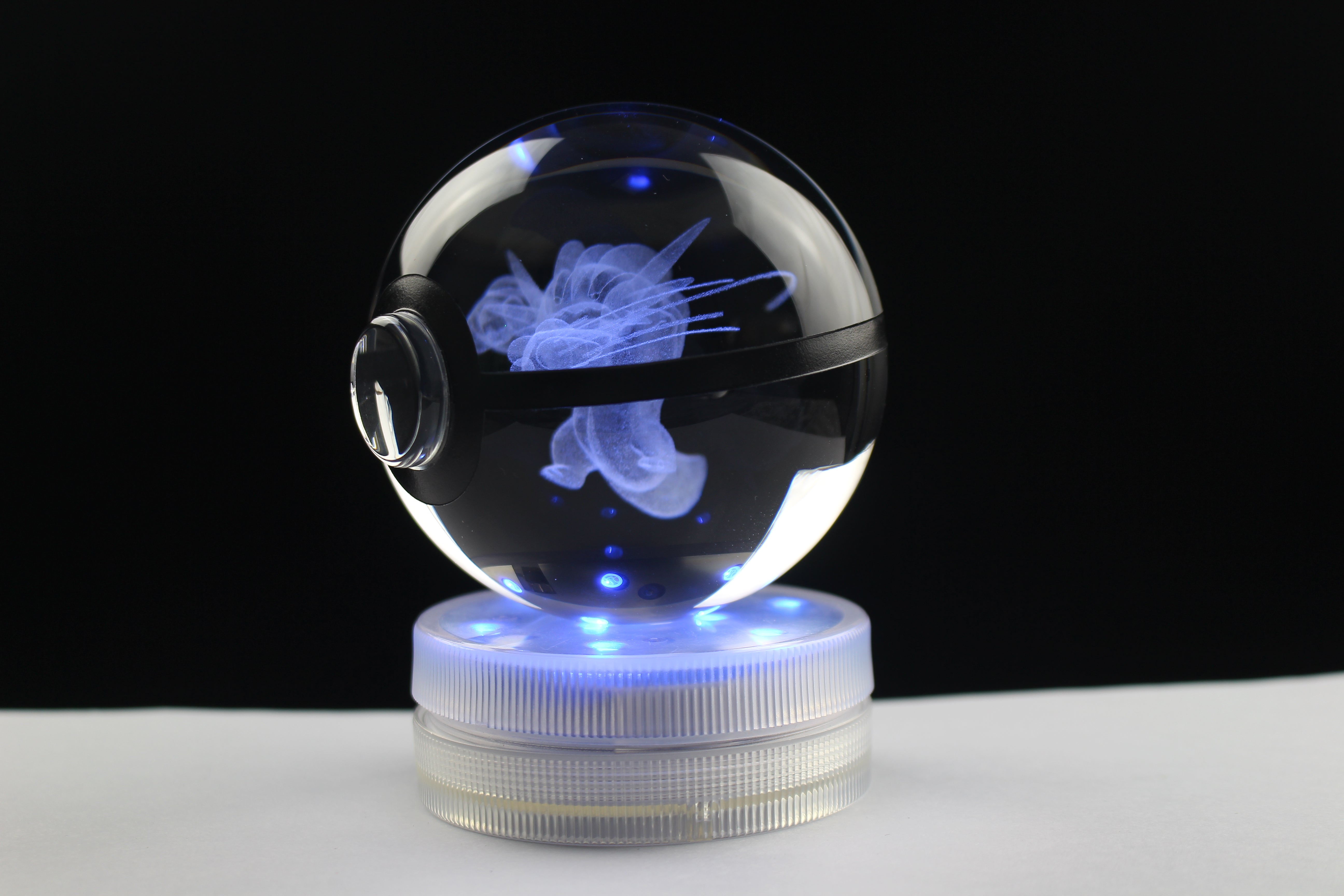 Mega Swampert Large Crystal Pokeball