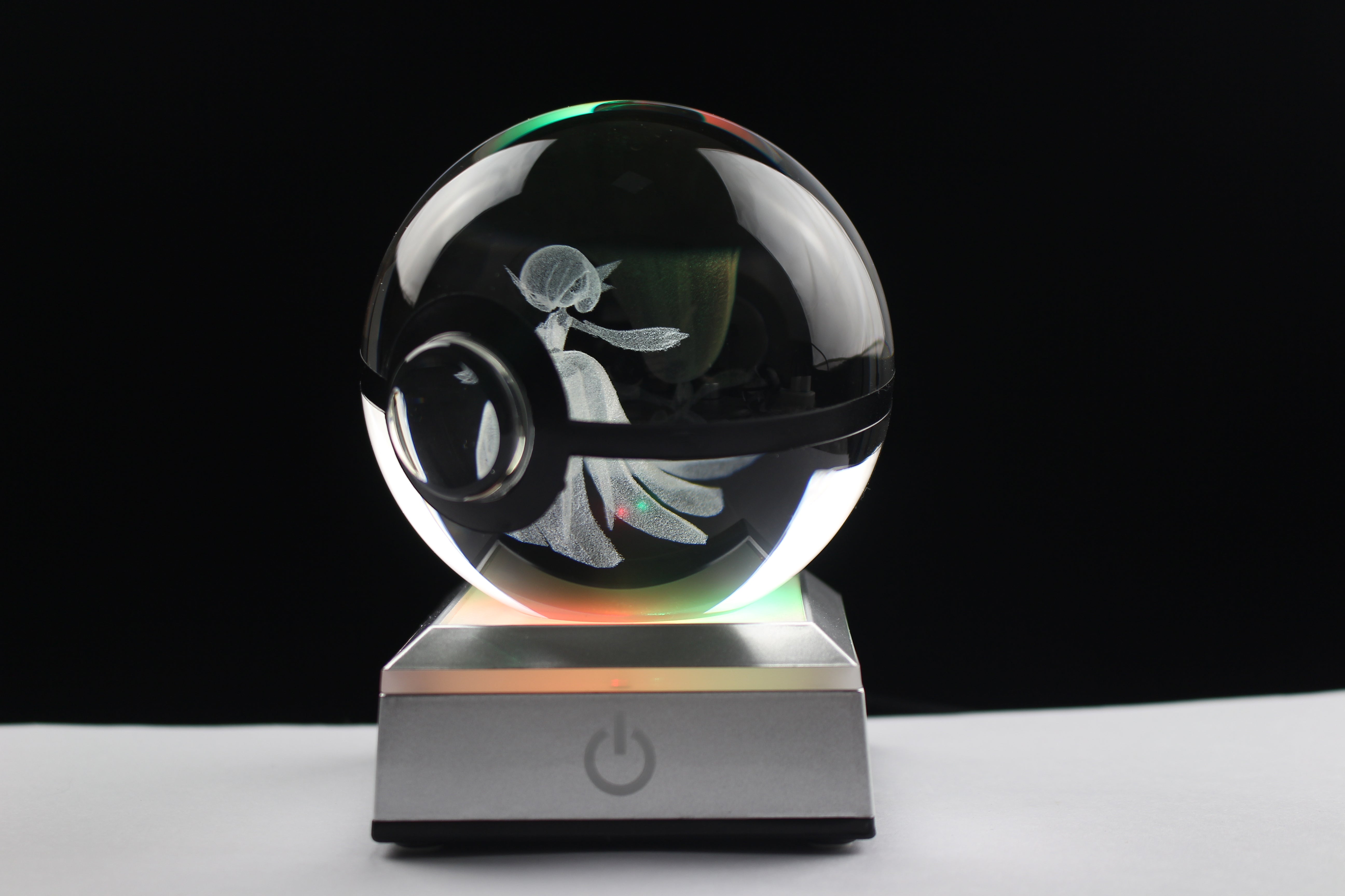 Mega Gardevoir Large Crystal Pokeball