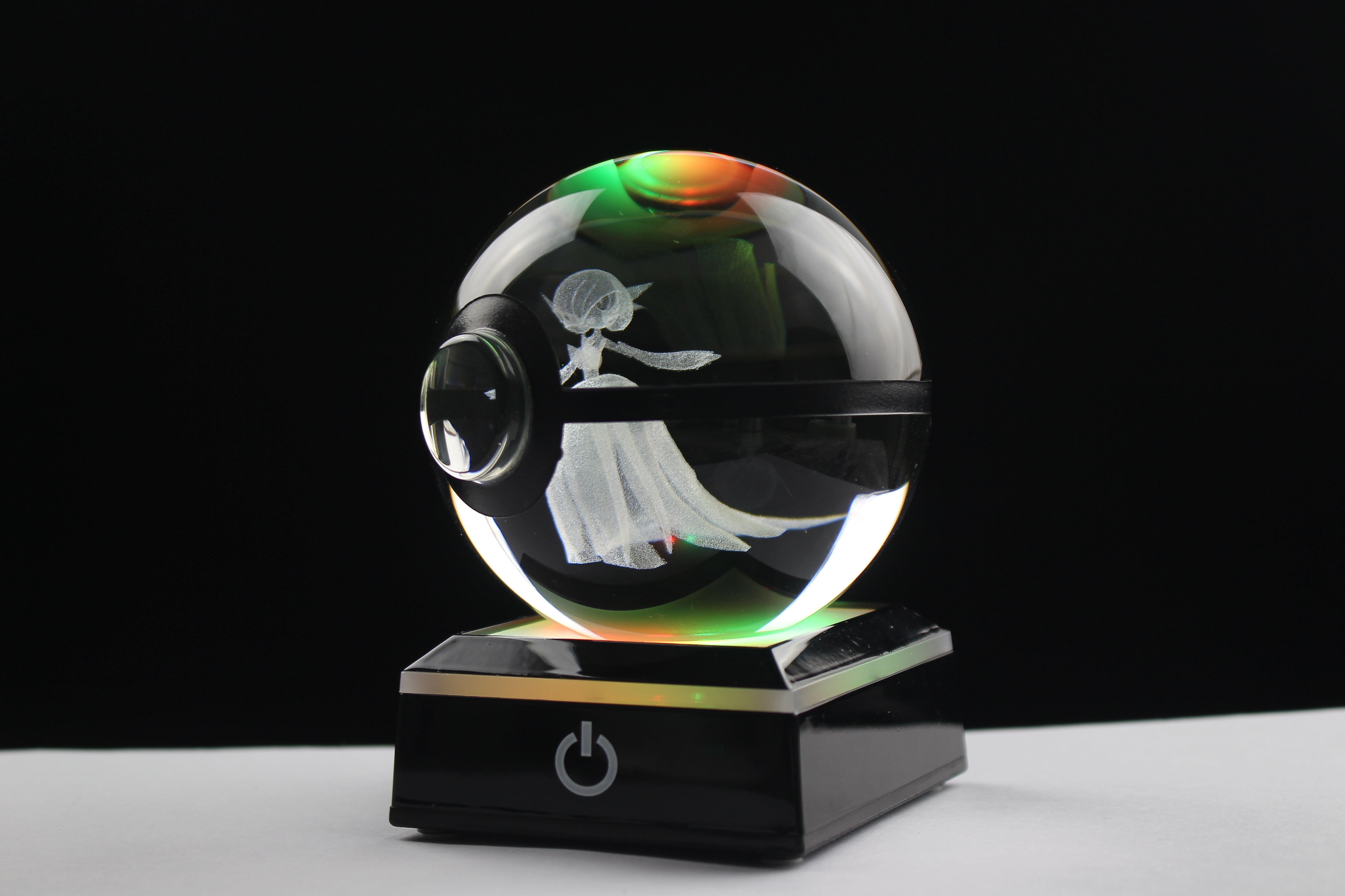 Mega Gardevoir Large Crystal Pokeball