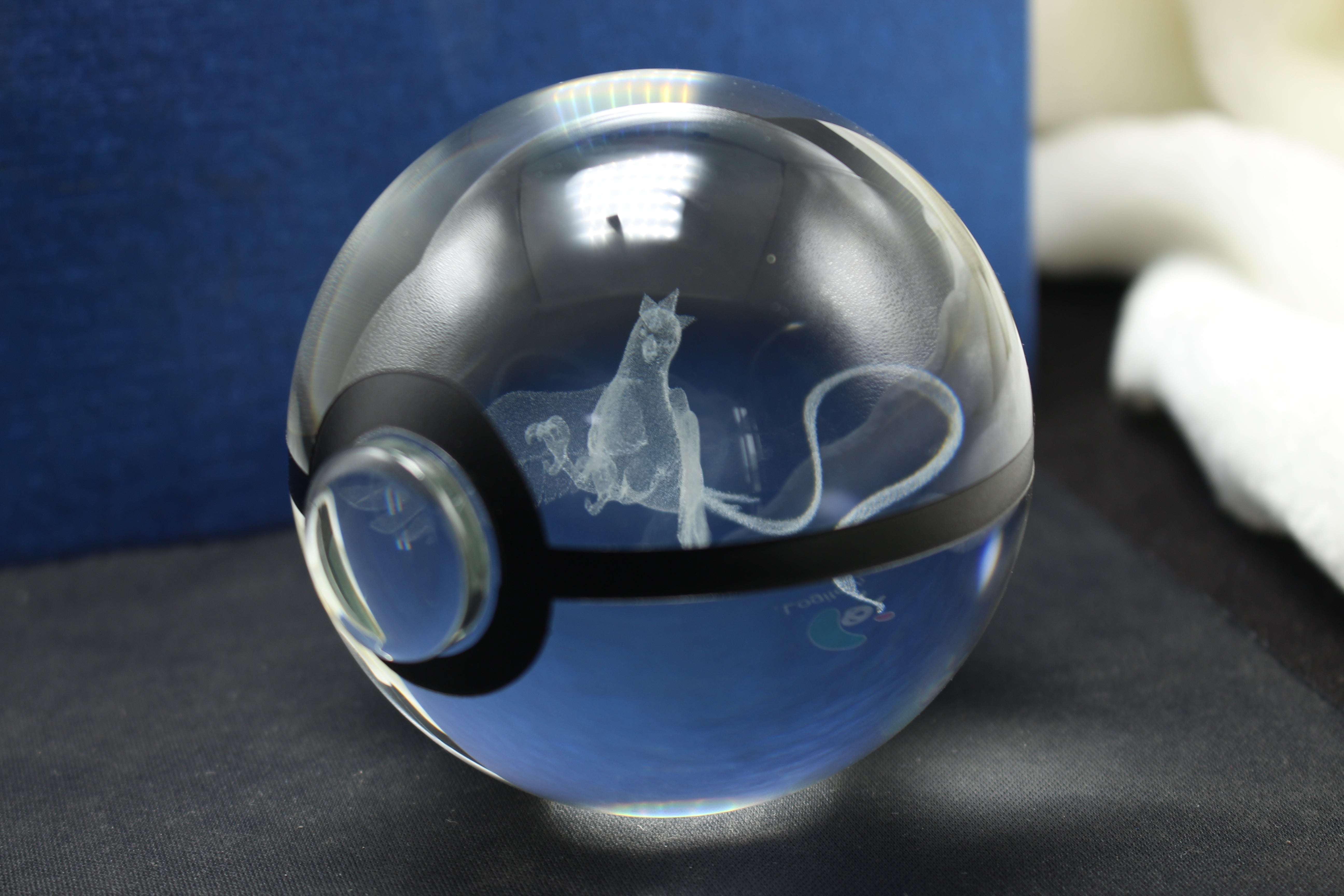 Articuno Large Crystal Pokeball