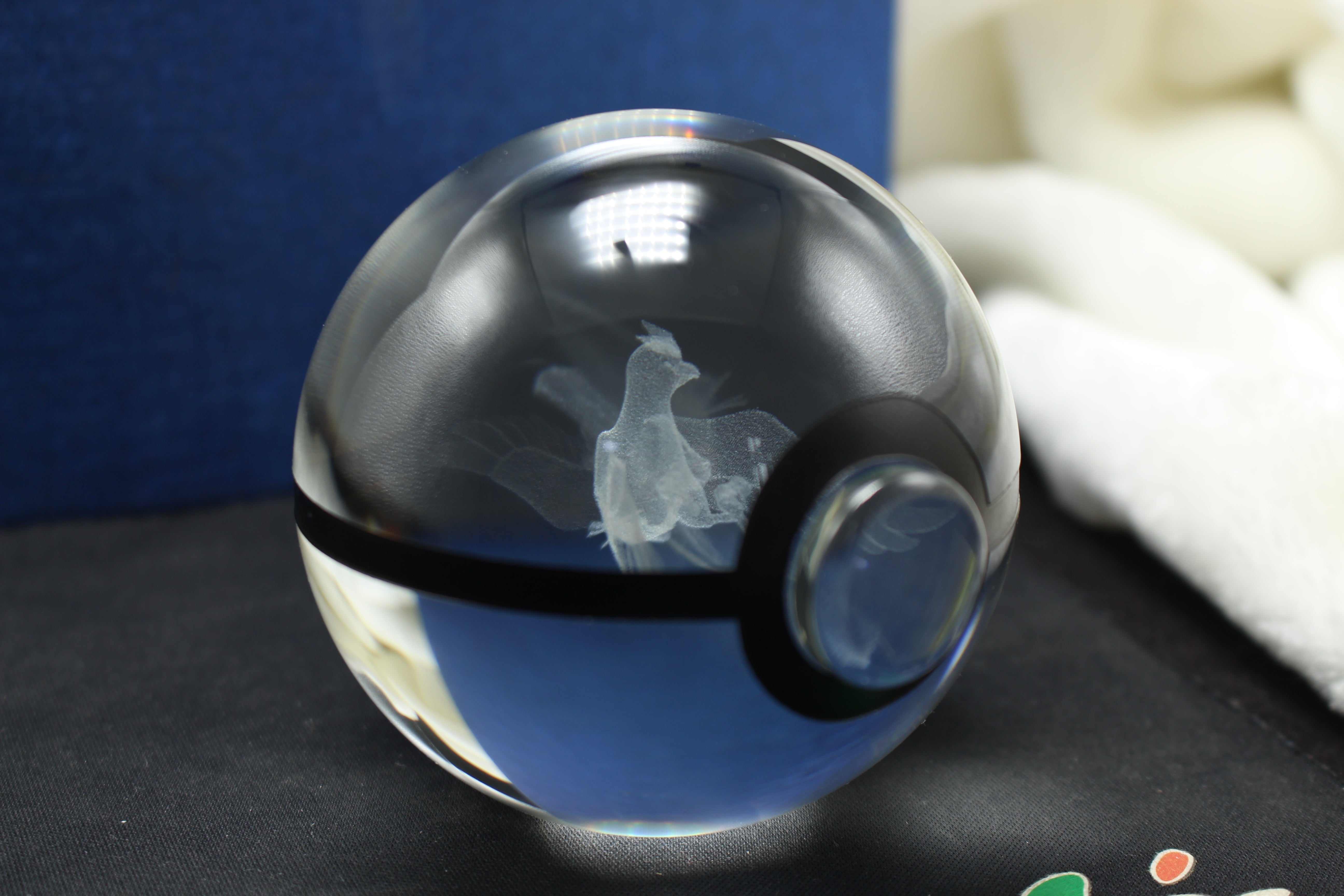 Articuno Large Crystal Pokeball