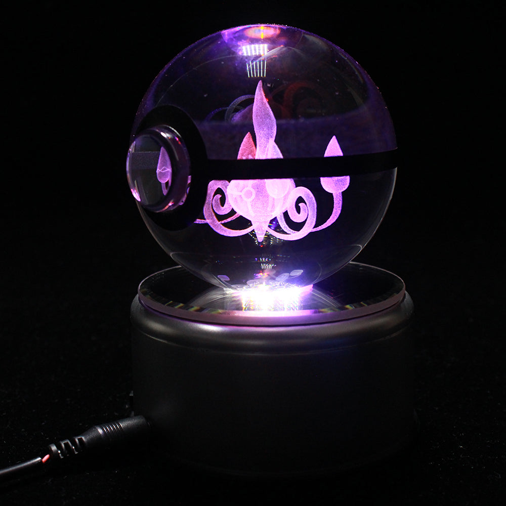 Chandelure Large Crystal Pokeball