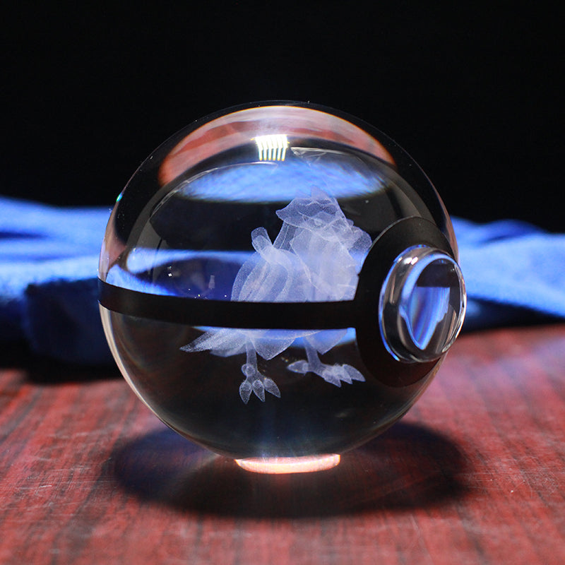 Corviknight Large Crystal Pokeball