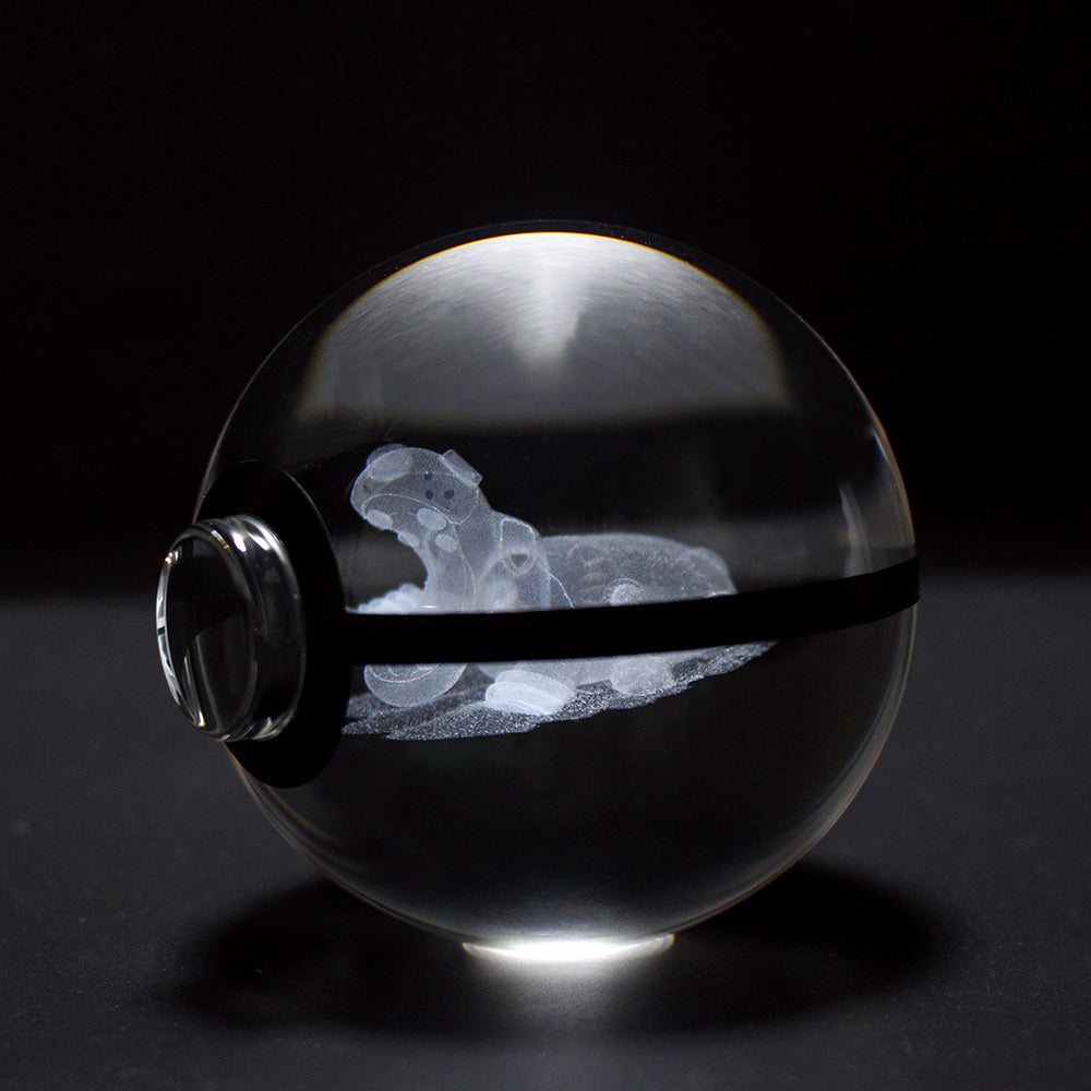 Hippowdon Large Crystal Pokeball