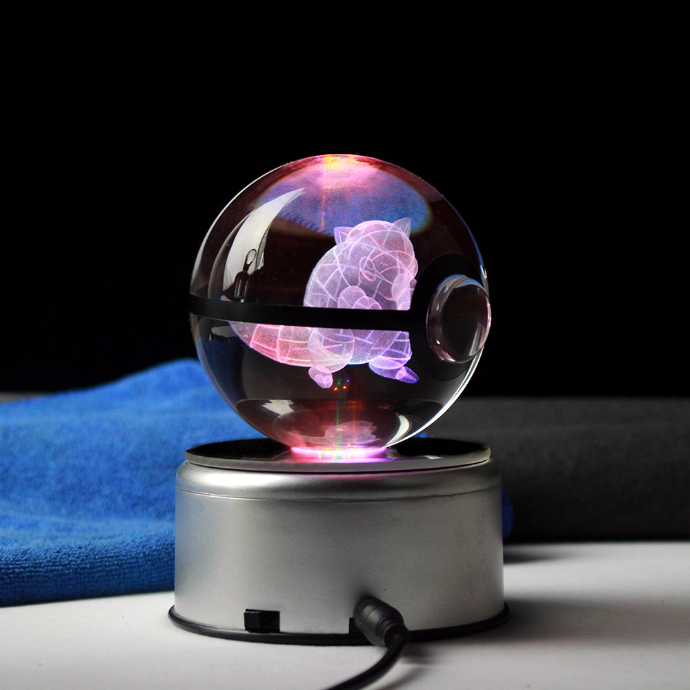 Sandscrew Large Crystal Pokeball