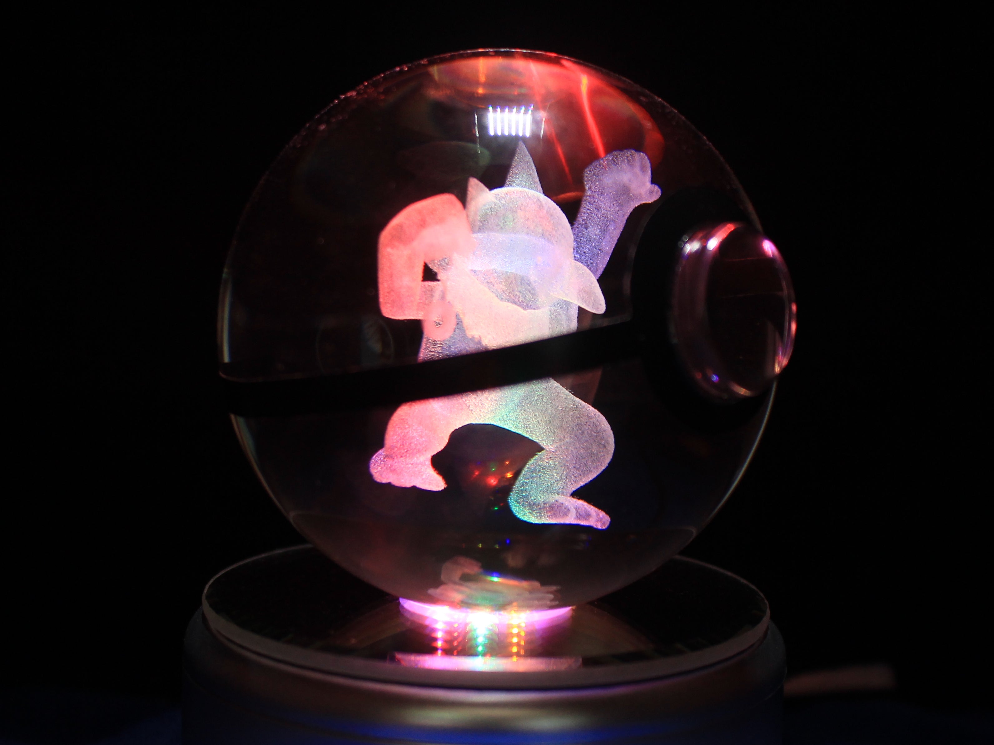 Hypno Large Crystal Pokeball