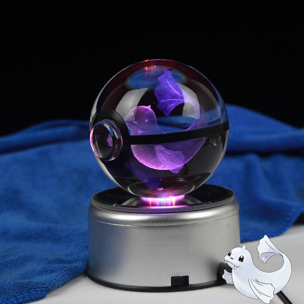 Dewgong Large Crystal Pokeball