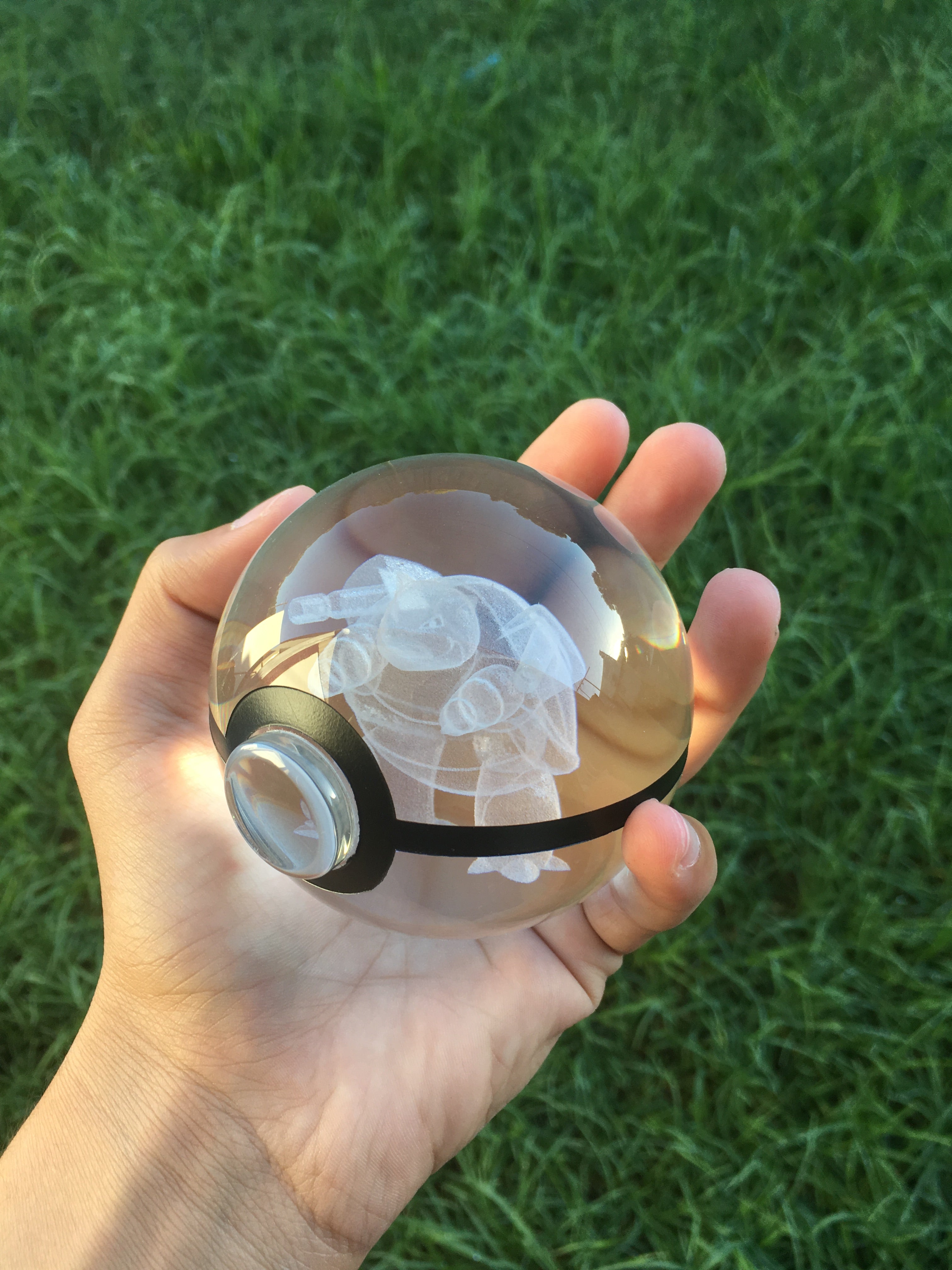 Blastoise Large Crystal Pokeball