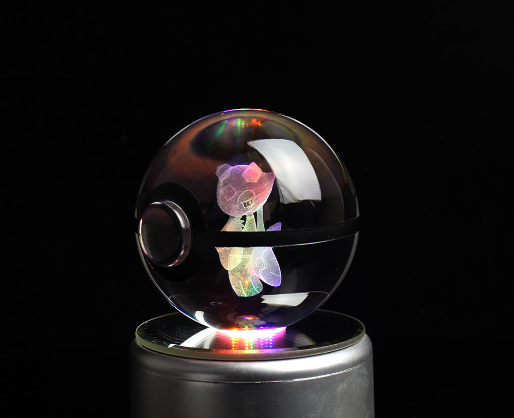 Froslass Large Crystal Pokeball