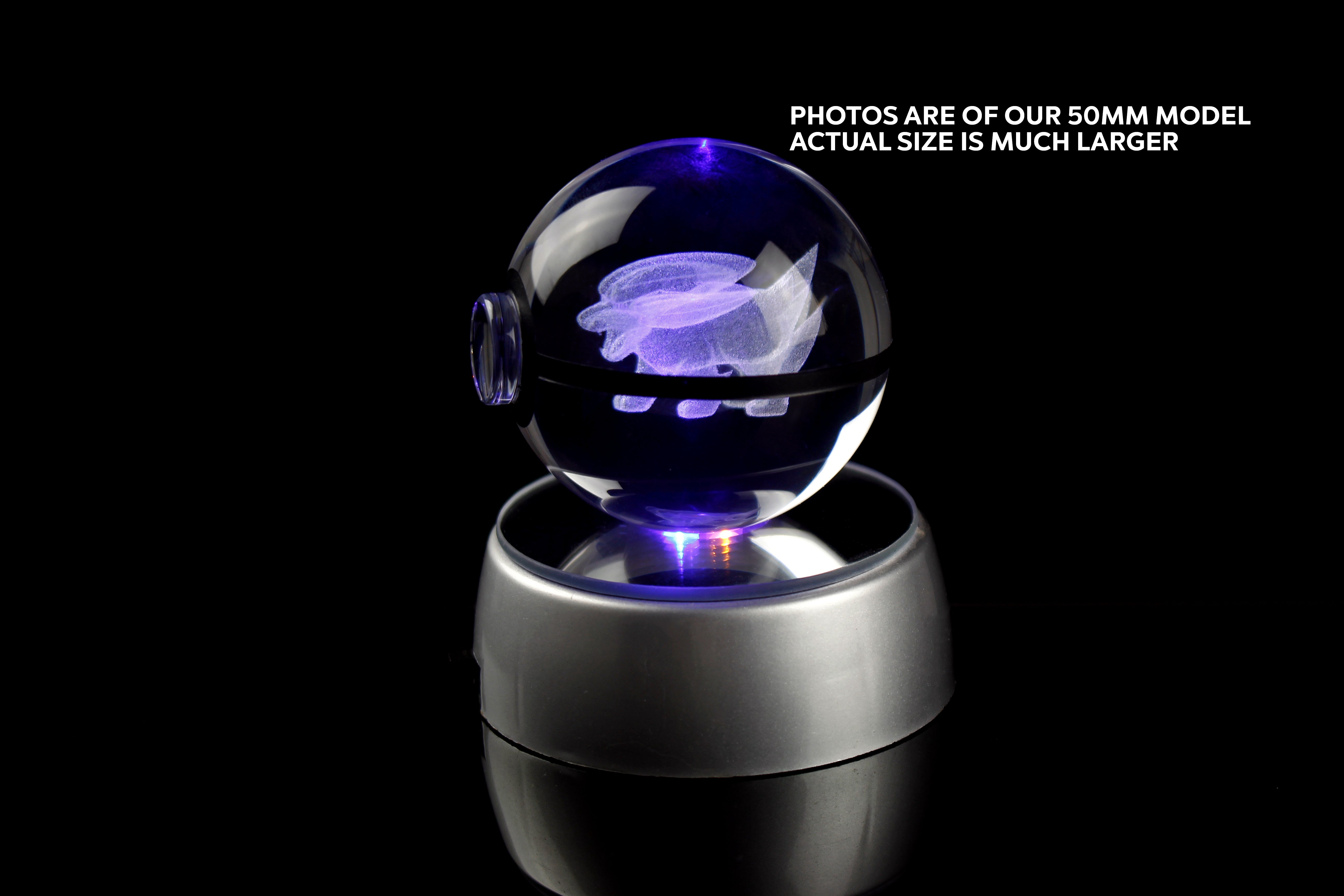 Electrike Large Crystal Pokeball