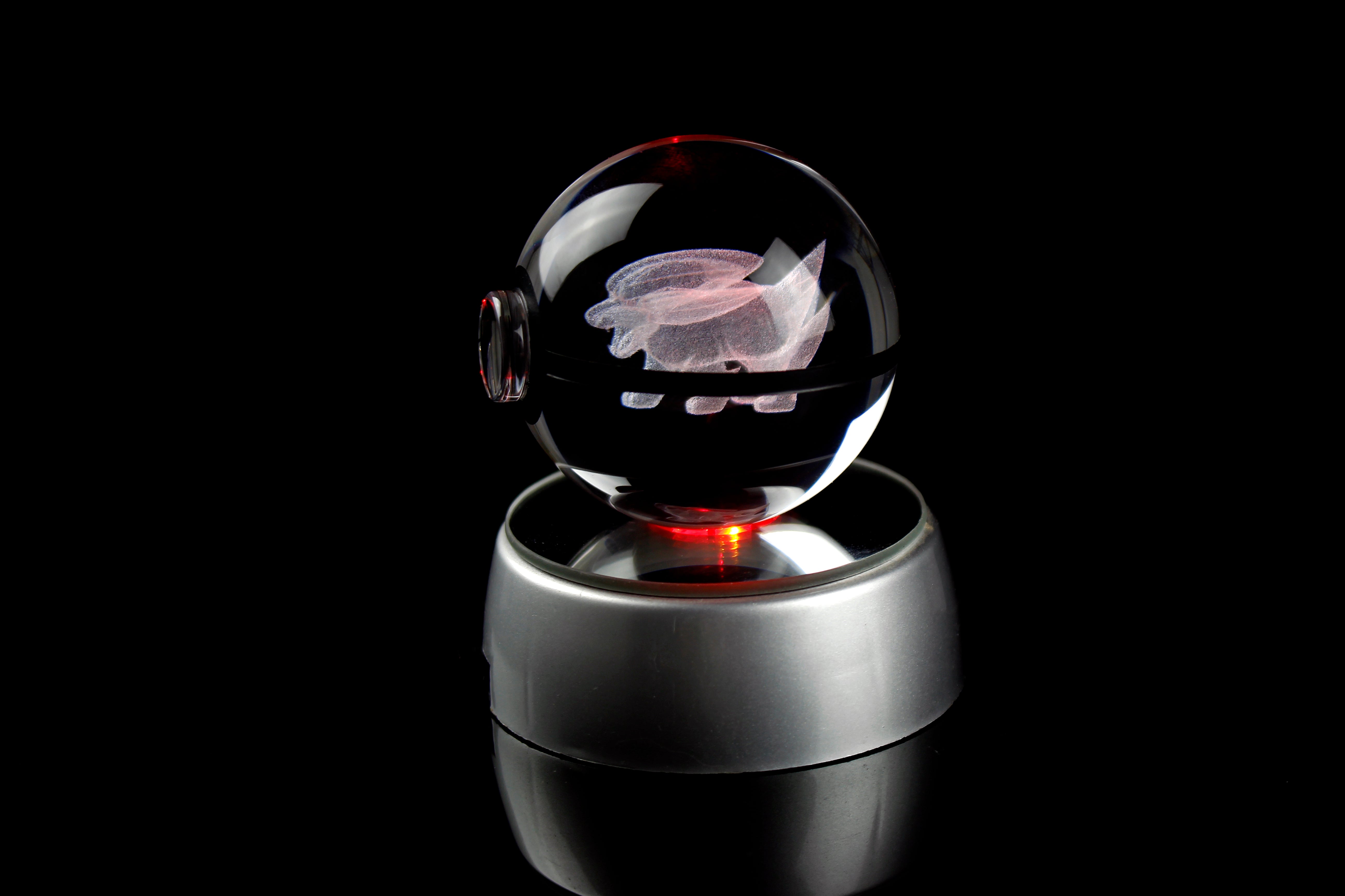 Electrike Large Crystal Pokeball