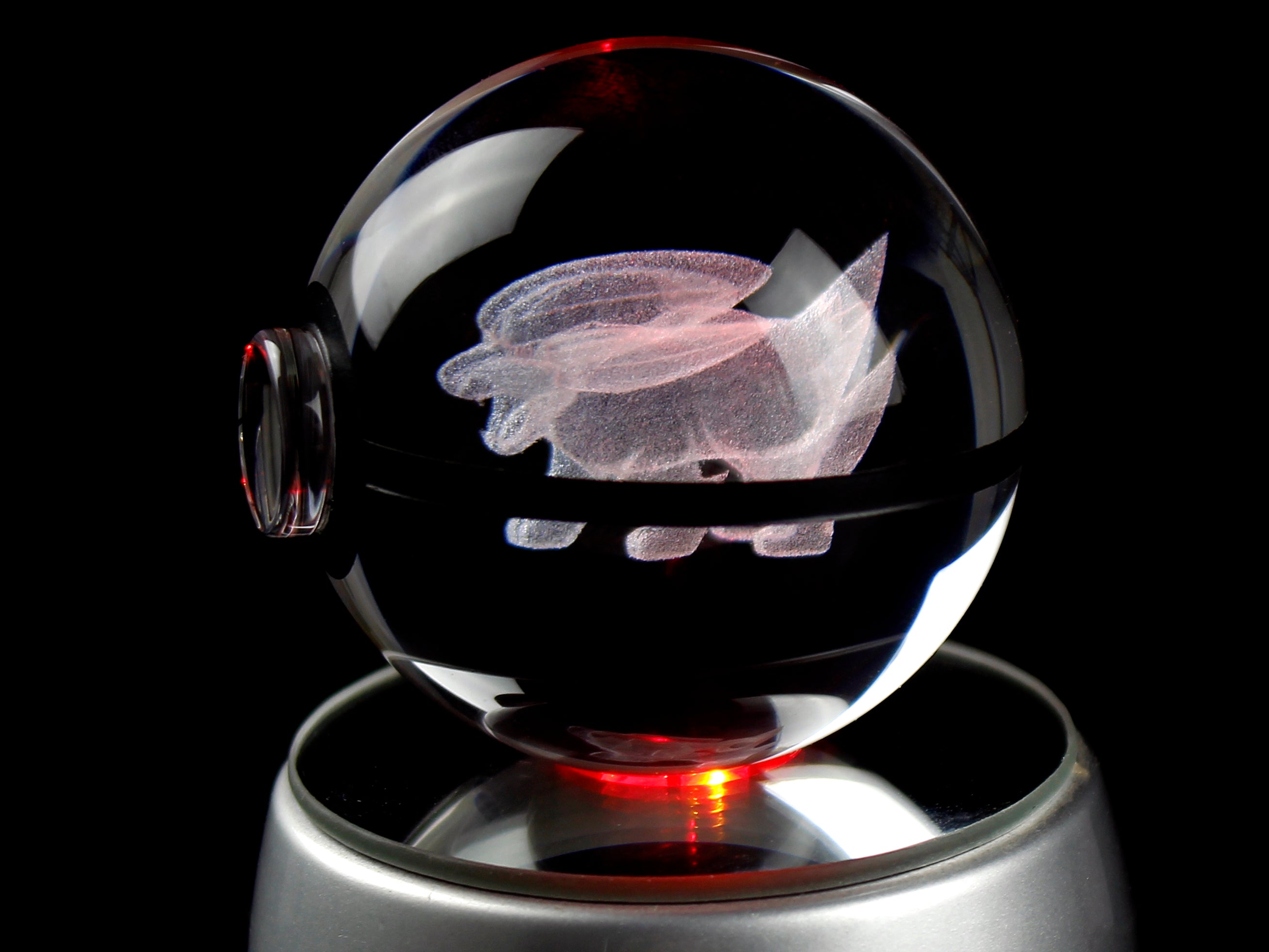 Electrike Large Crystal Pokeball