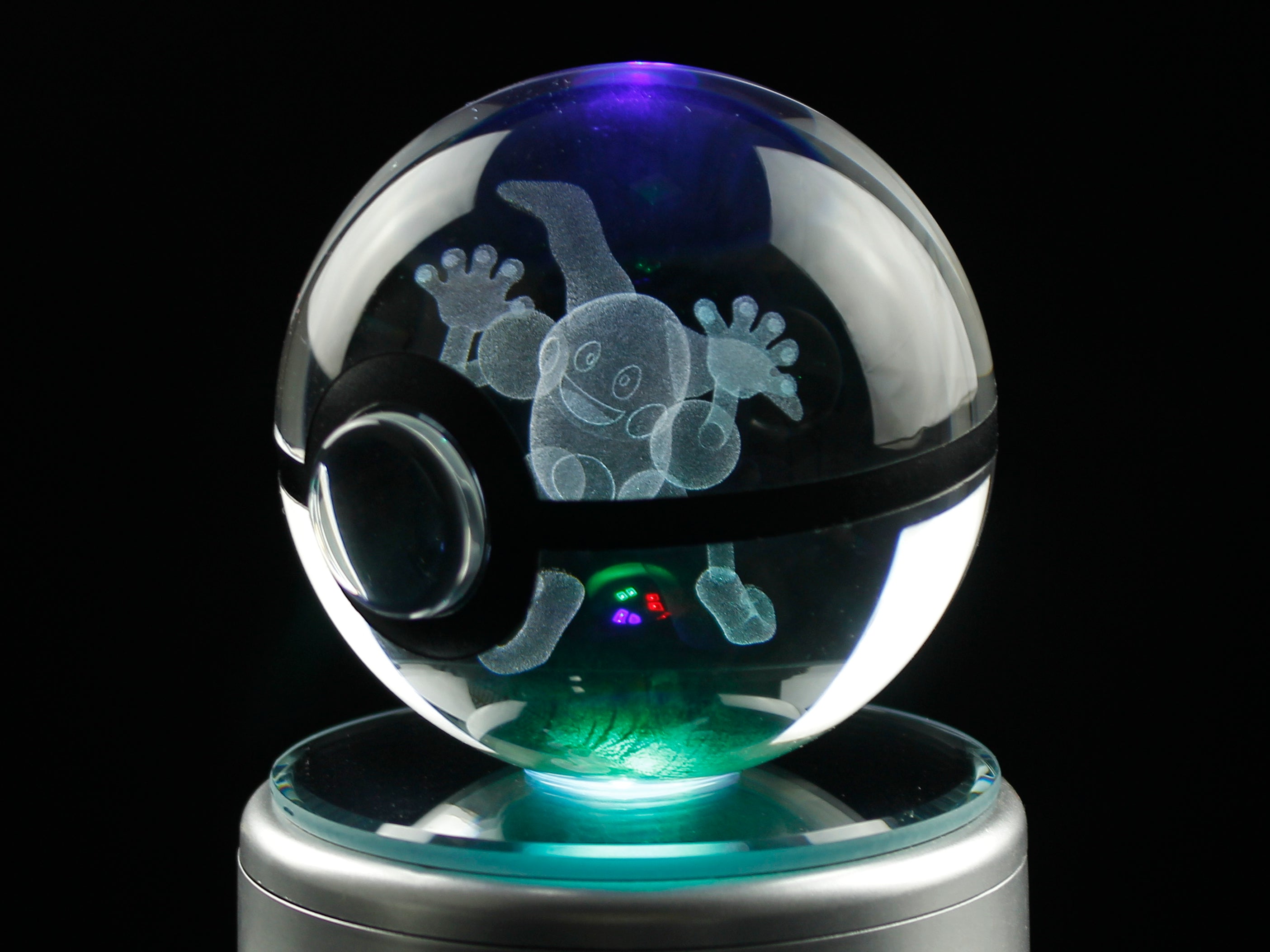 Mr. Mime Large Crystal Pokeball