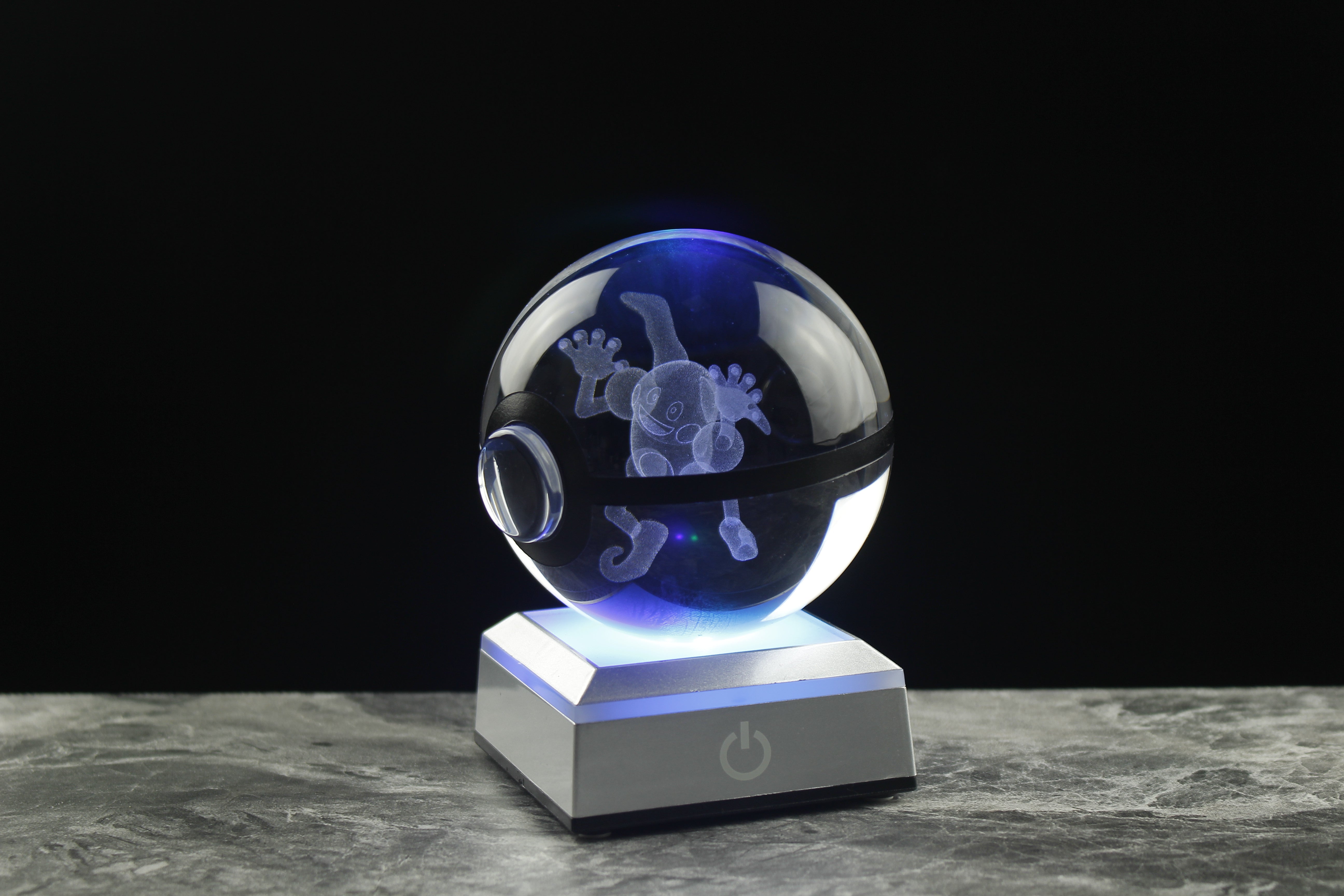 Mr. Mime Large Crystal Pokeball