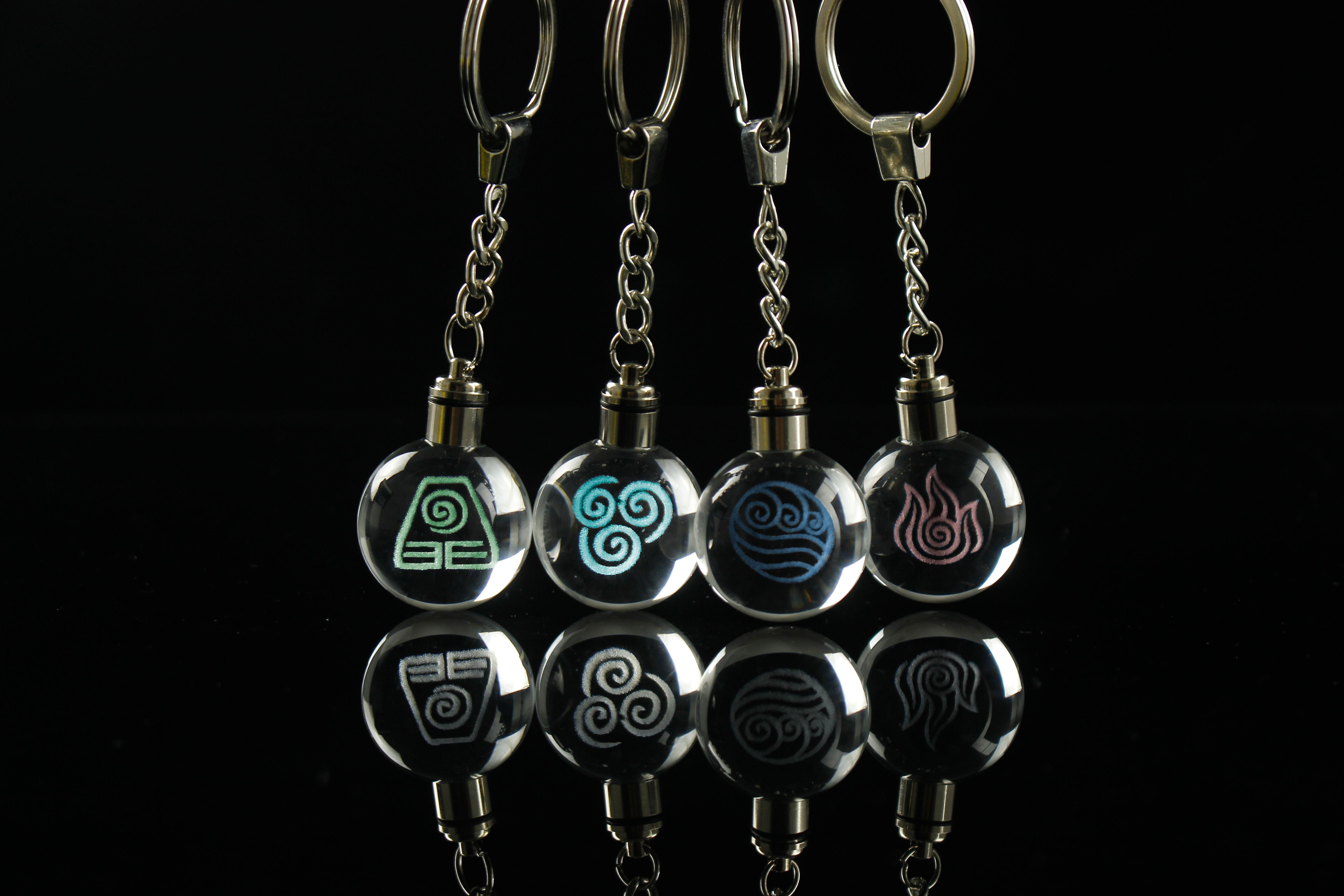 ATLA Elements Crystal Keychain