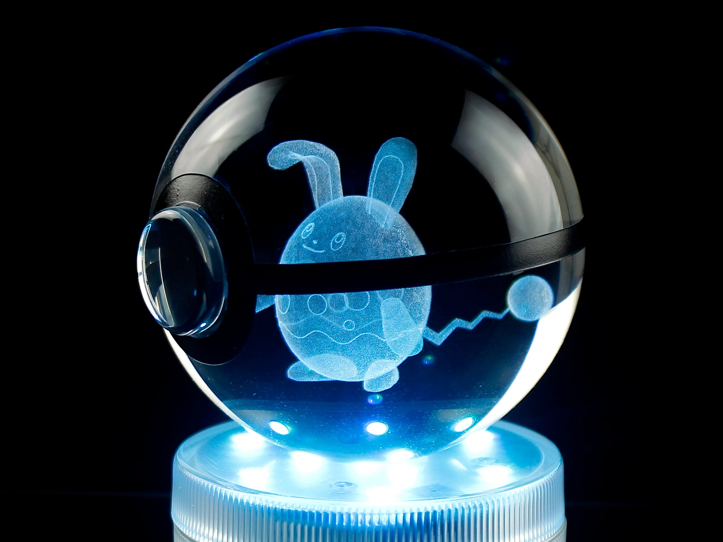 Azumarill Large Crystal Pokeball