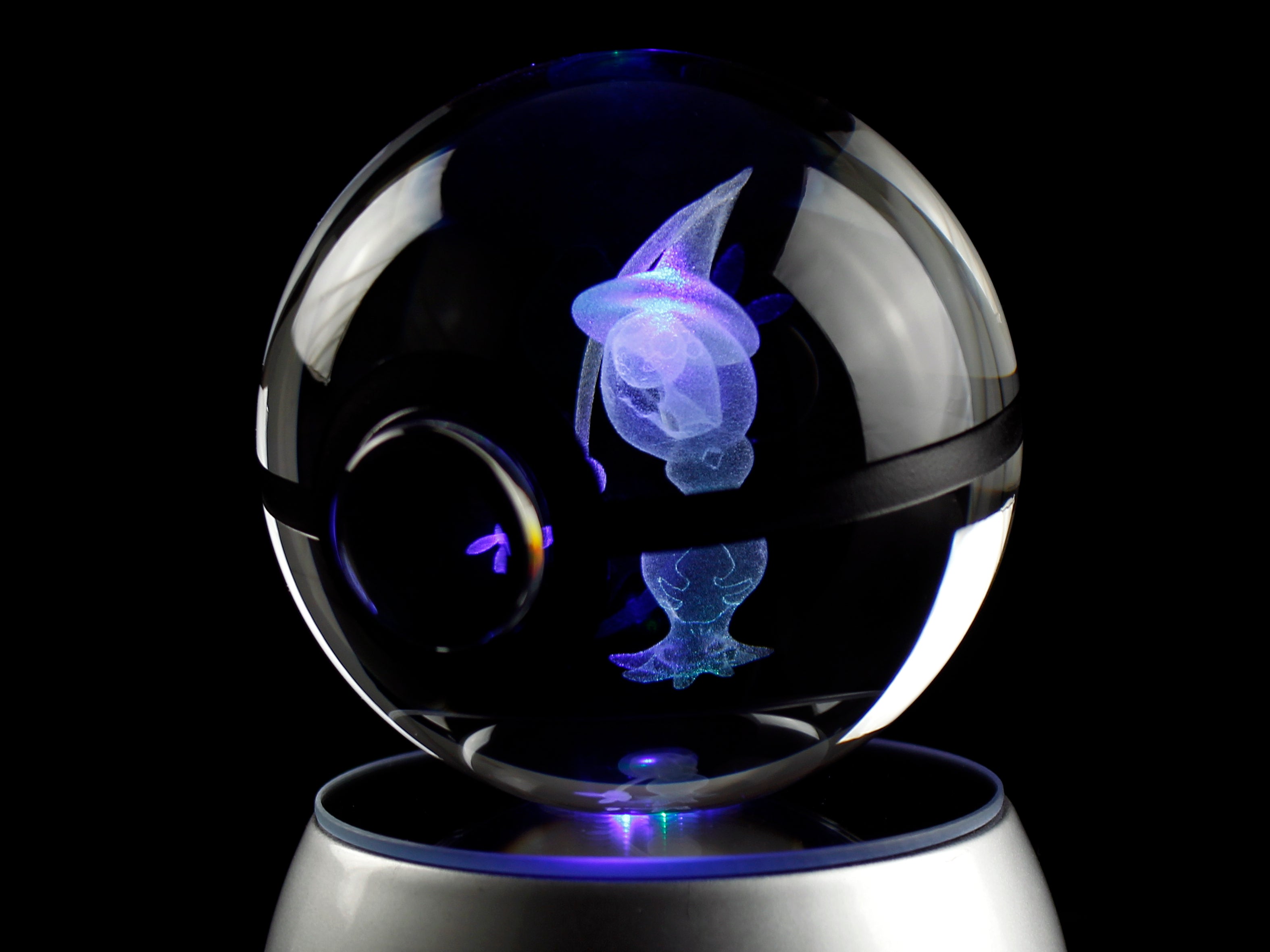 Hatterene Large Crystal Pokeball