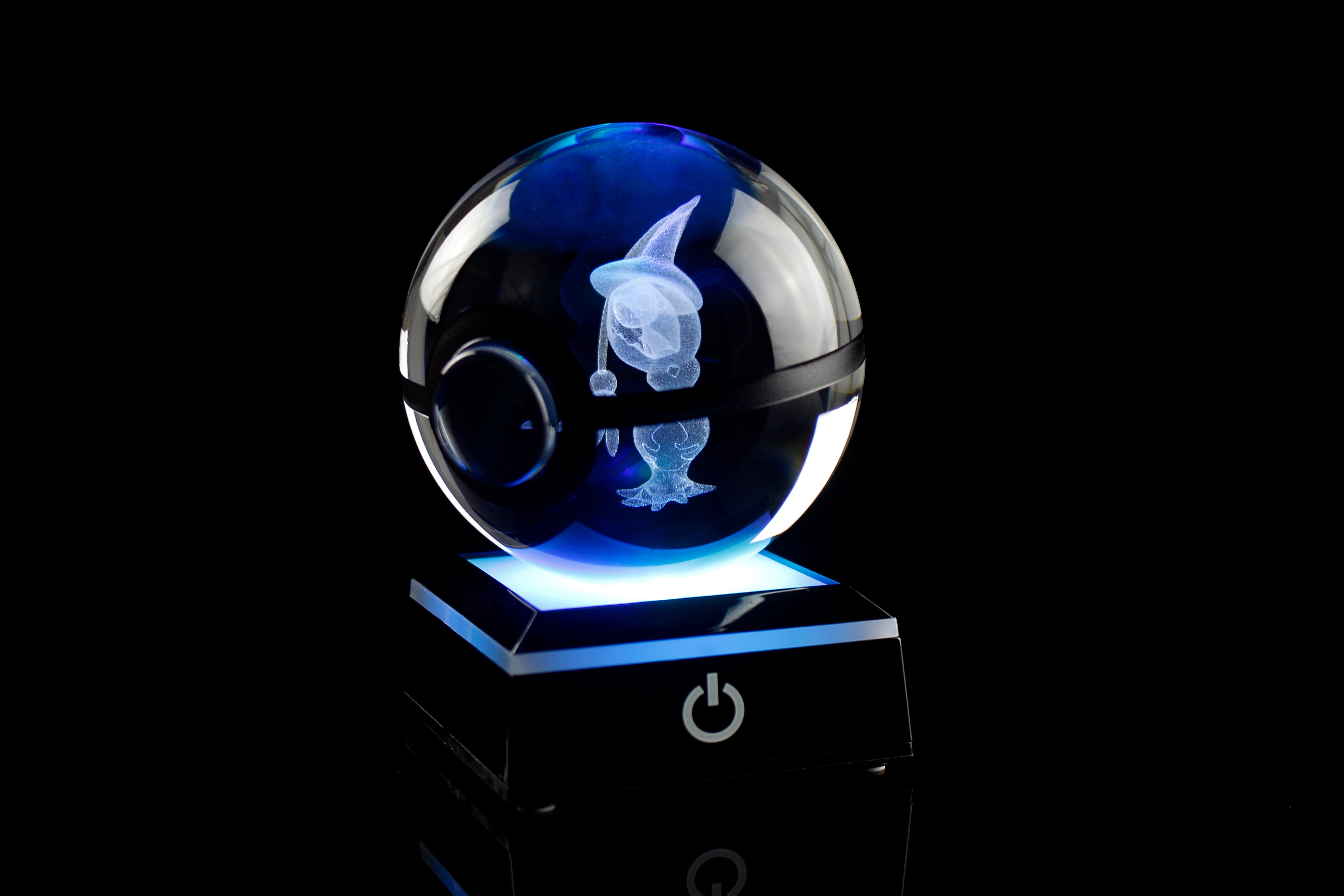 Hatterene Large Crystal Pokeball