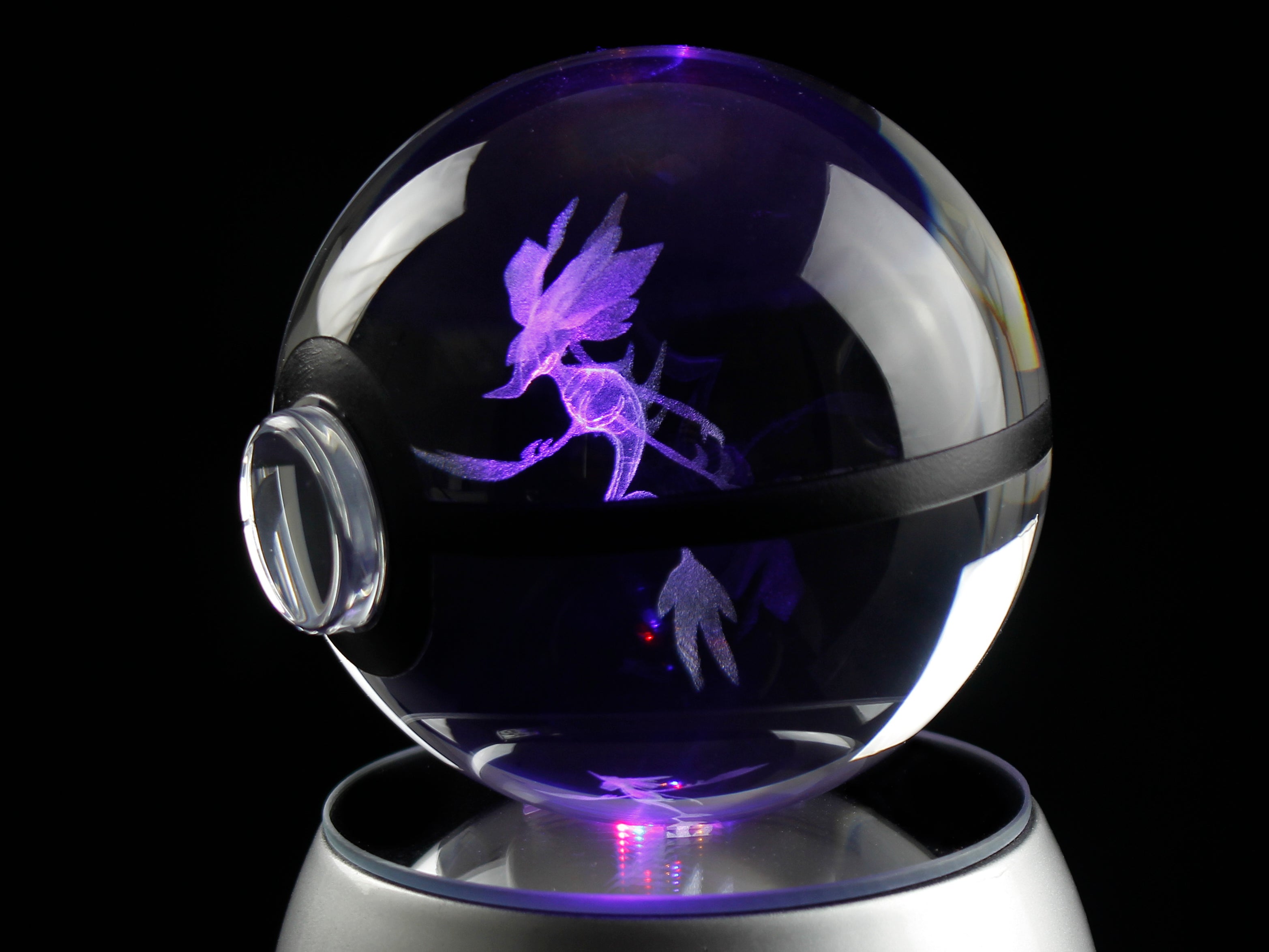 Dragalge Large Crystal Pokeball