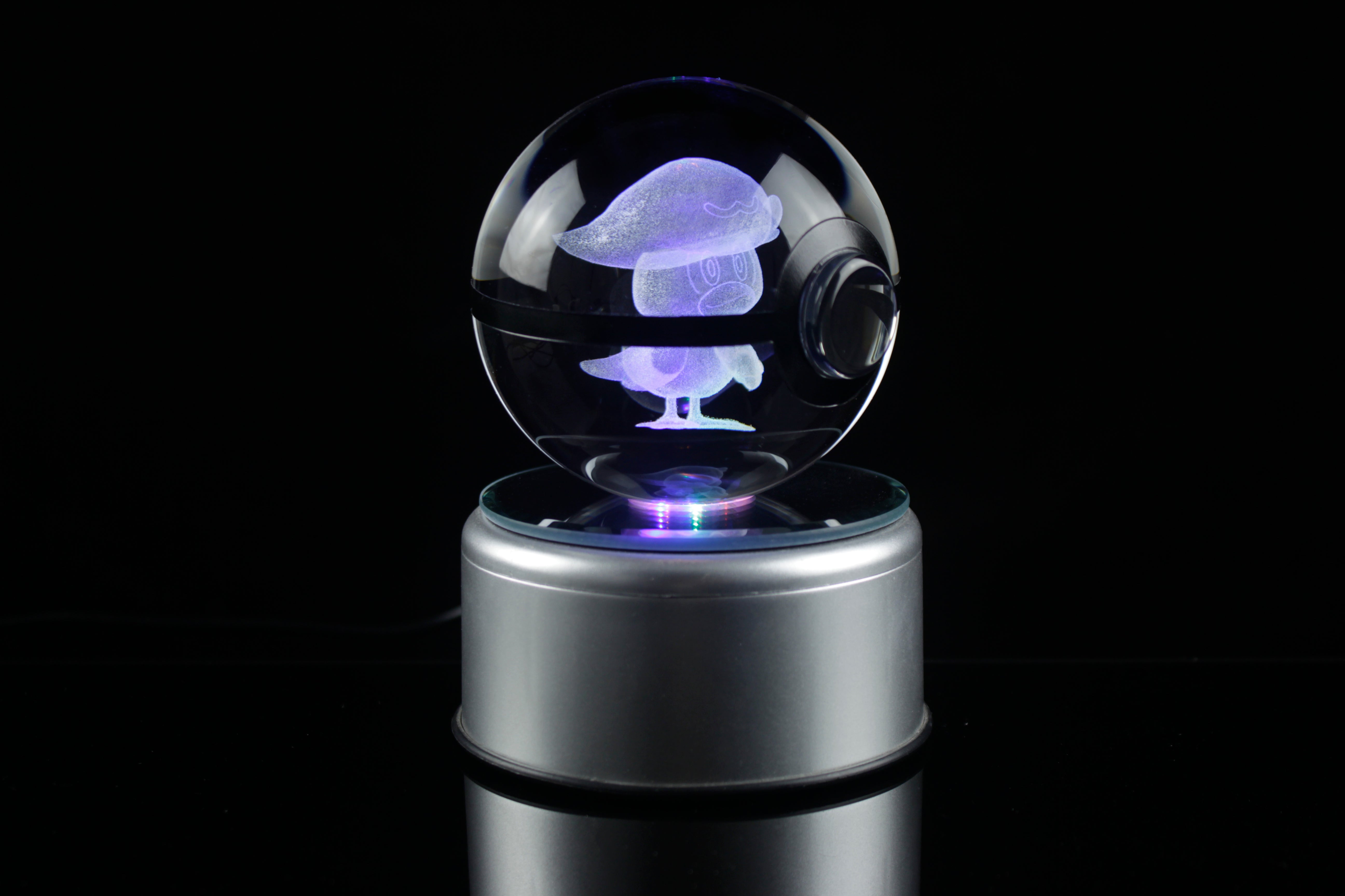 Quaxly Large Crystal Pokeball