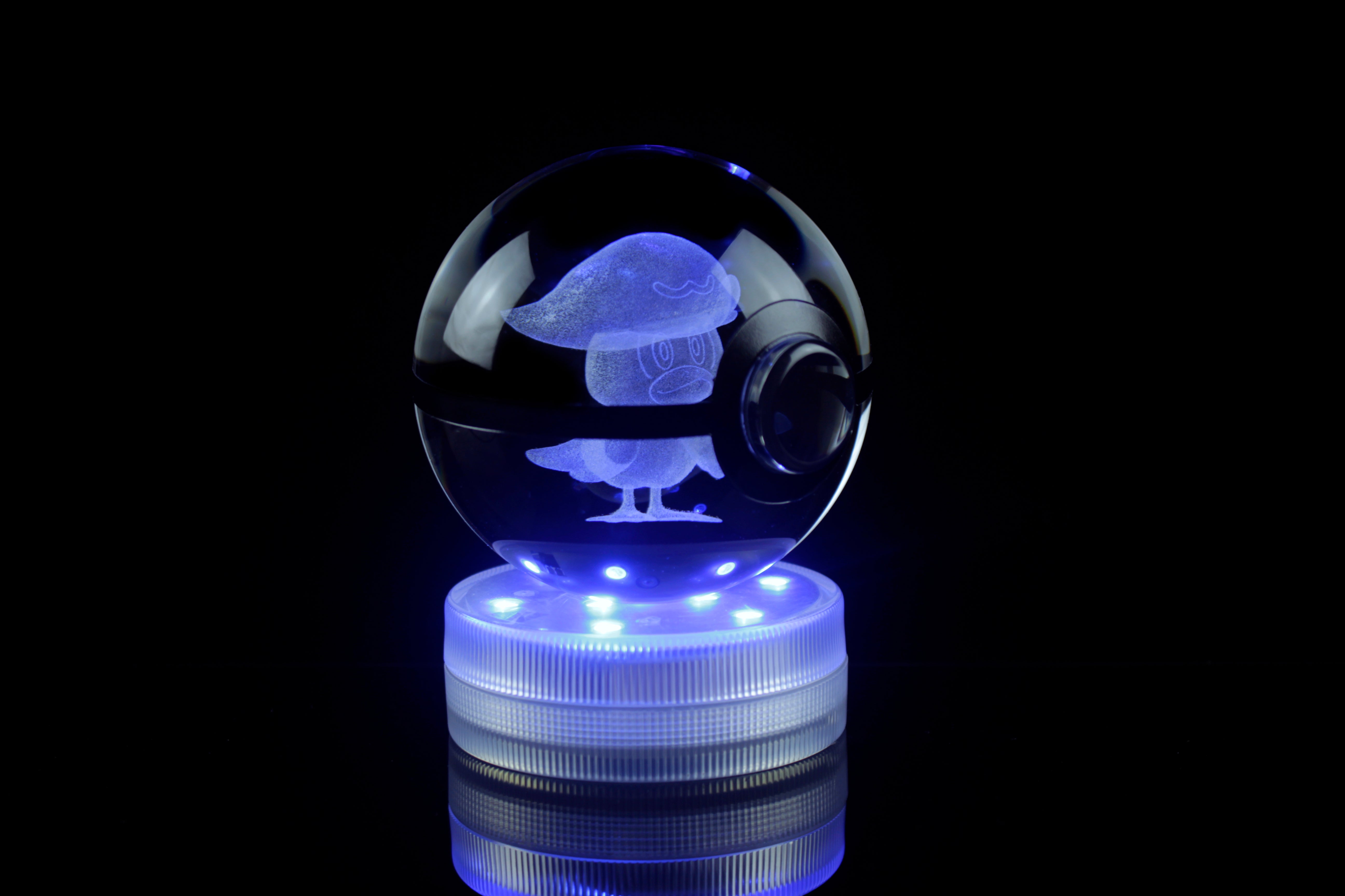 Quaxly Large Crystal Pokeball