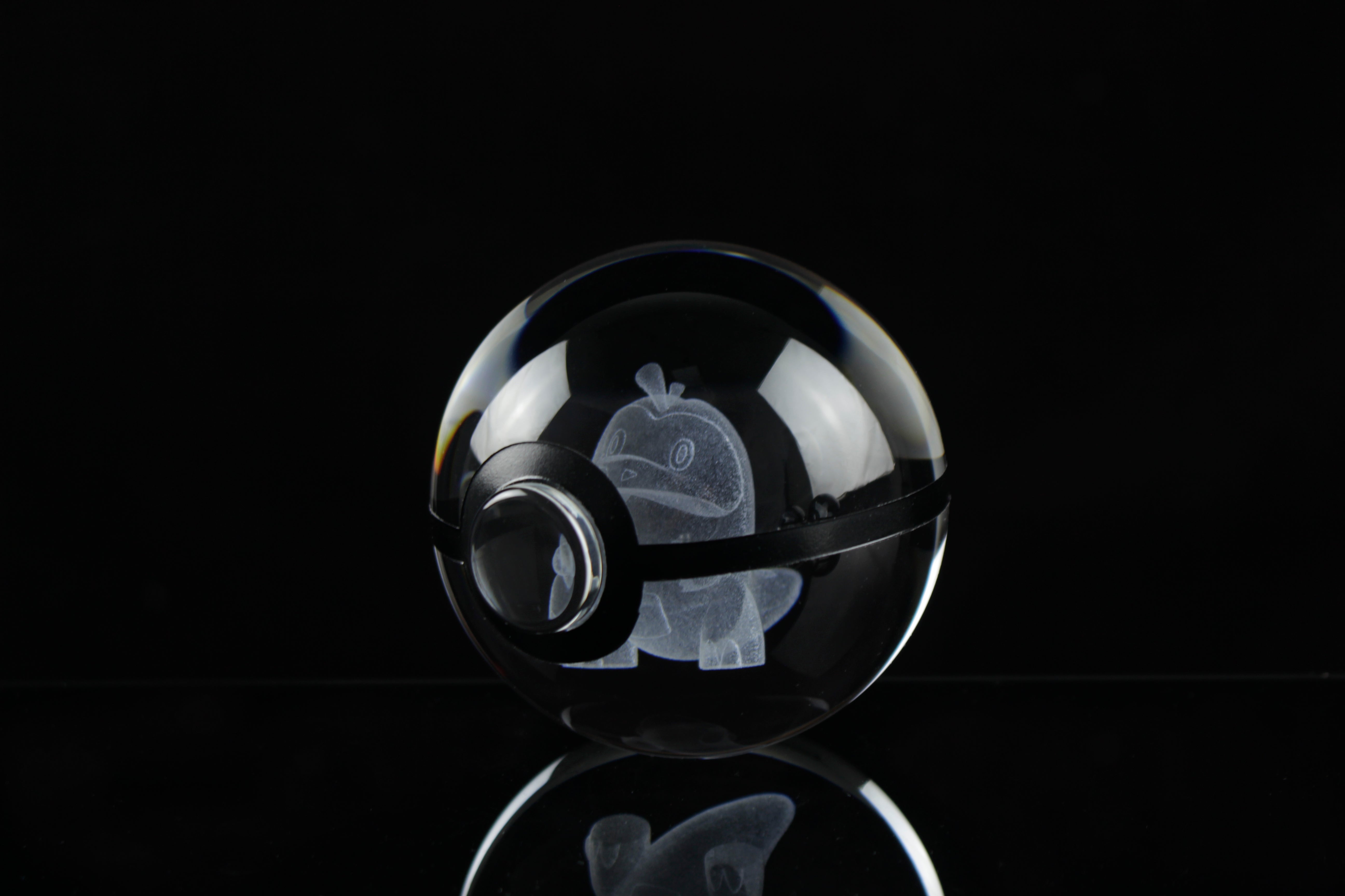 Fuecoco Large Crystal Pokeball