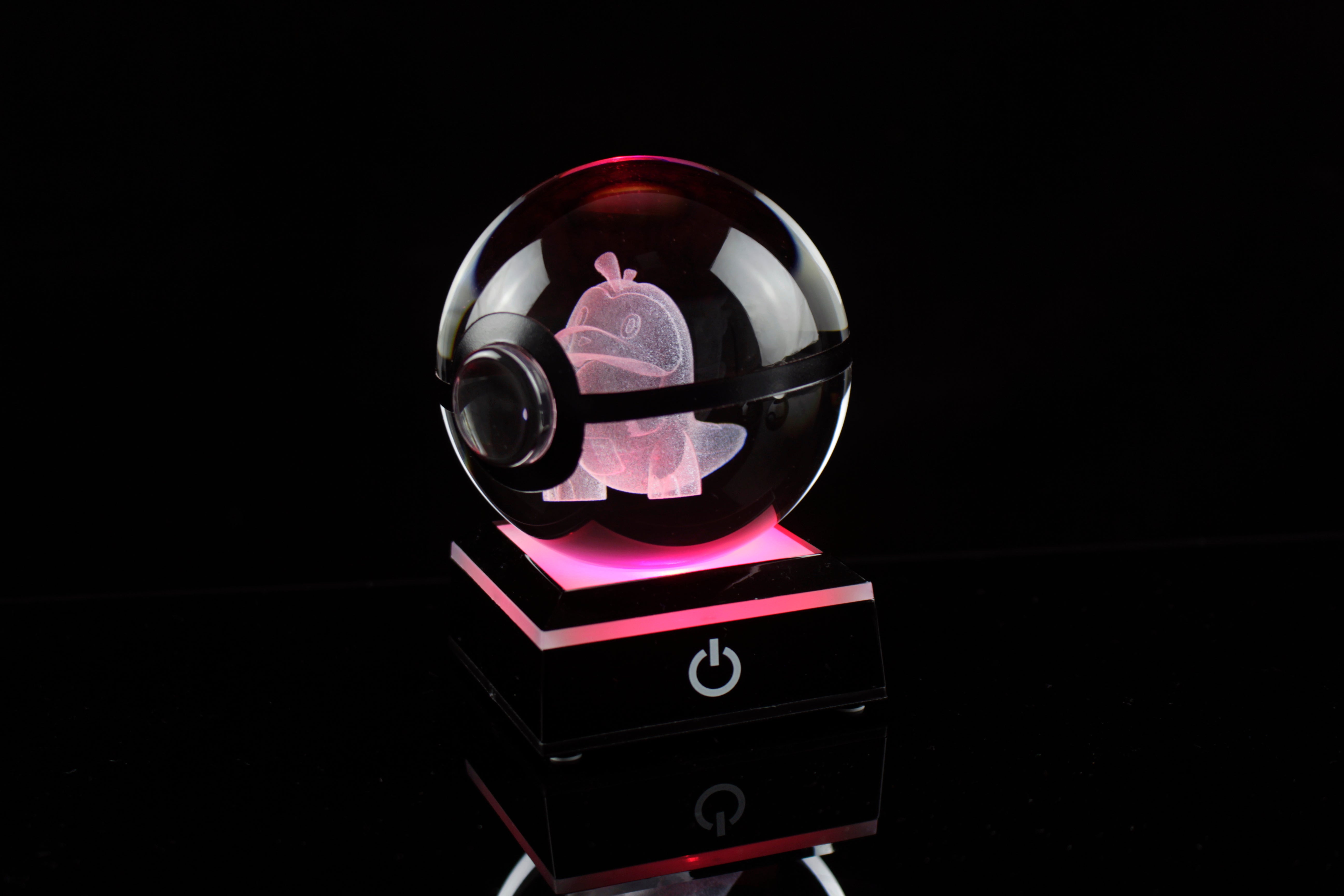 Fuecoco Large Crystal Pokeball