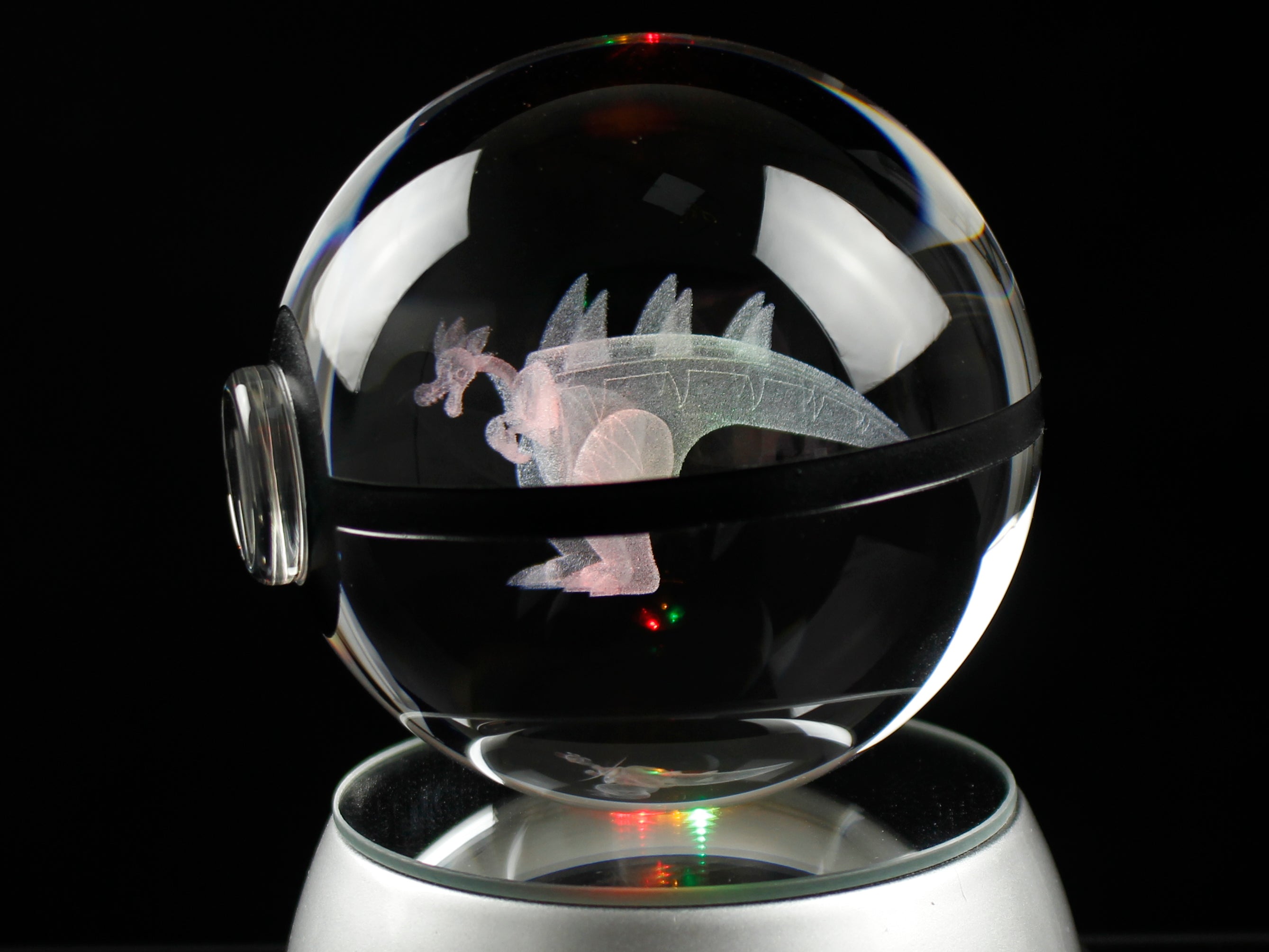 Dracozolt Large Crystal Pokeball