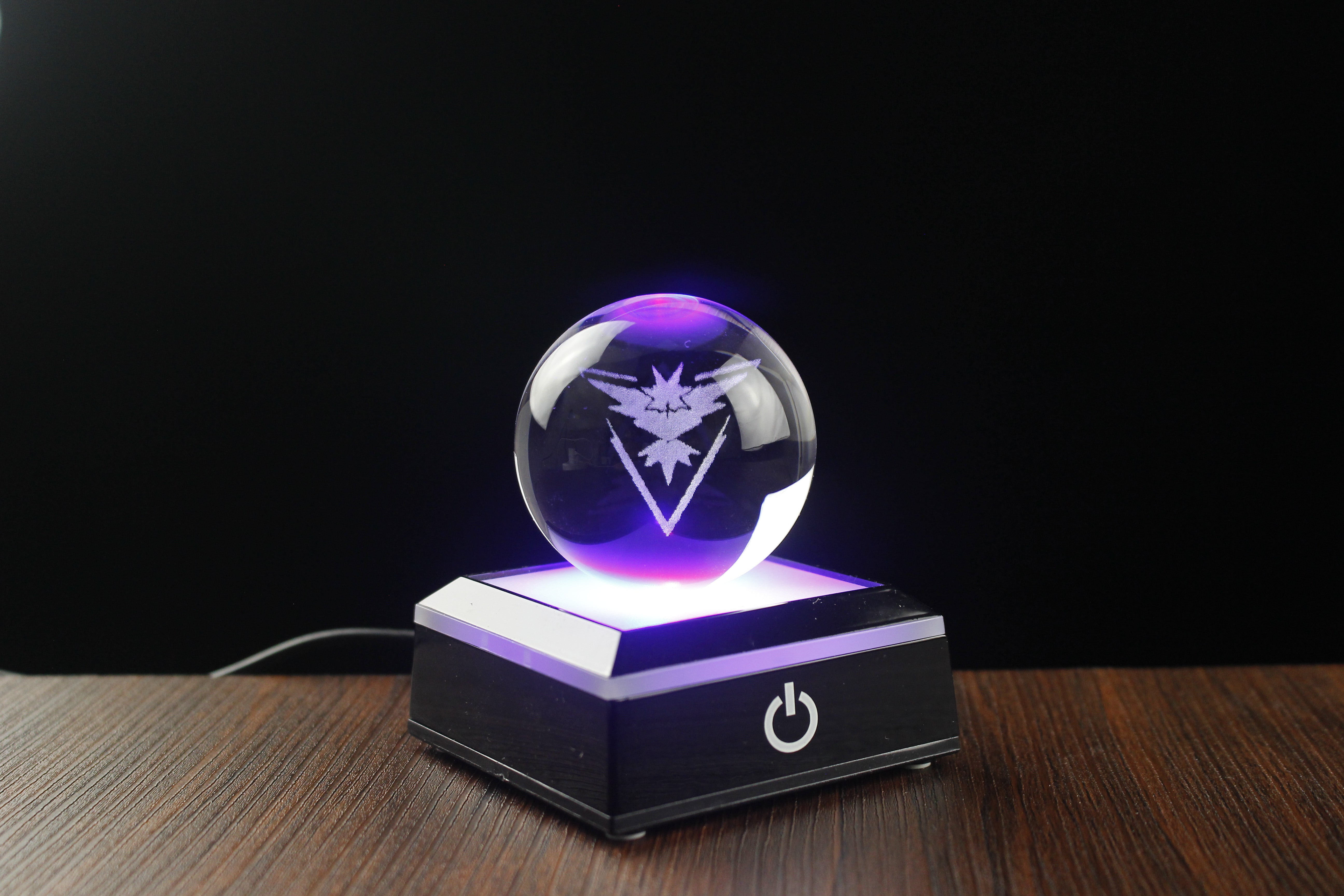 Team Instinct Engraved in Crystal Ball