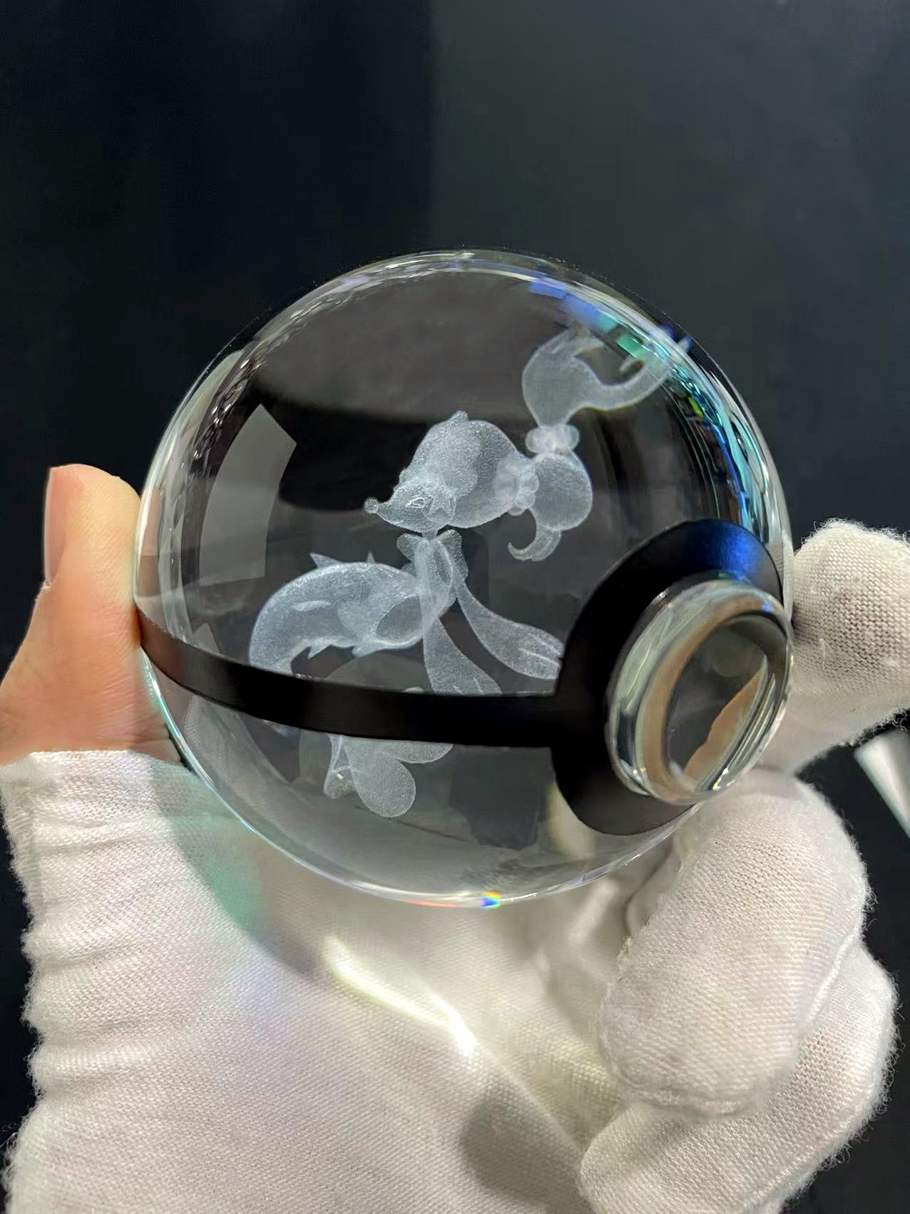 Primarina Large Crystal Pokeball